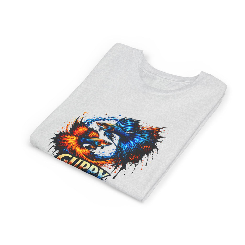Fire & Ice Guppy – Youth "Neon Flare" Premium Tee