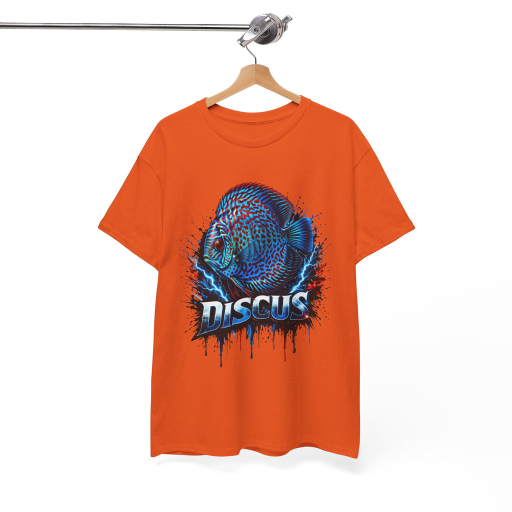 Discus Fish Graphic Tee - Vibrant Aquarium Fish Shirt