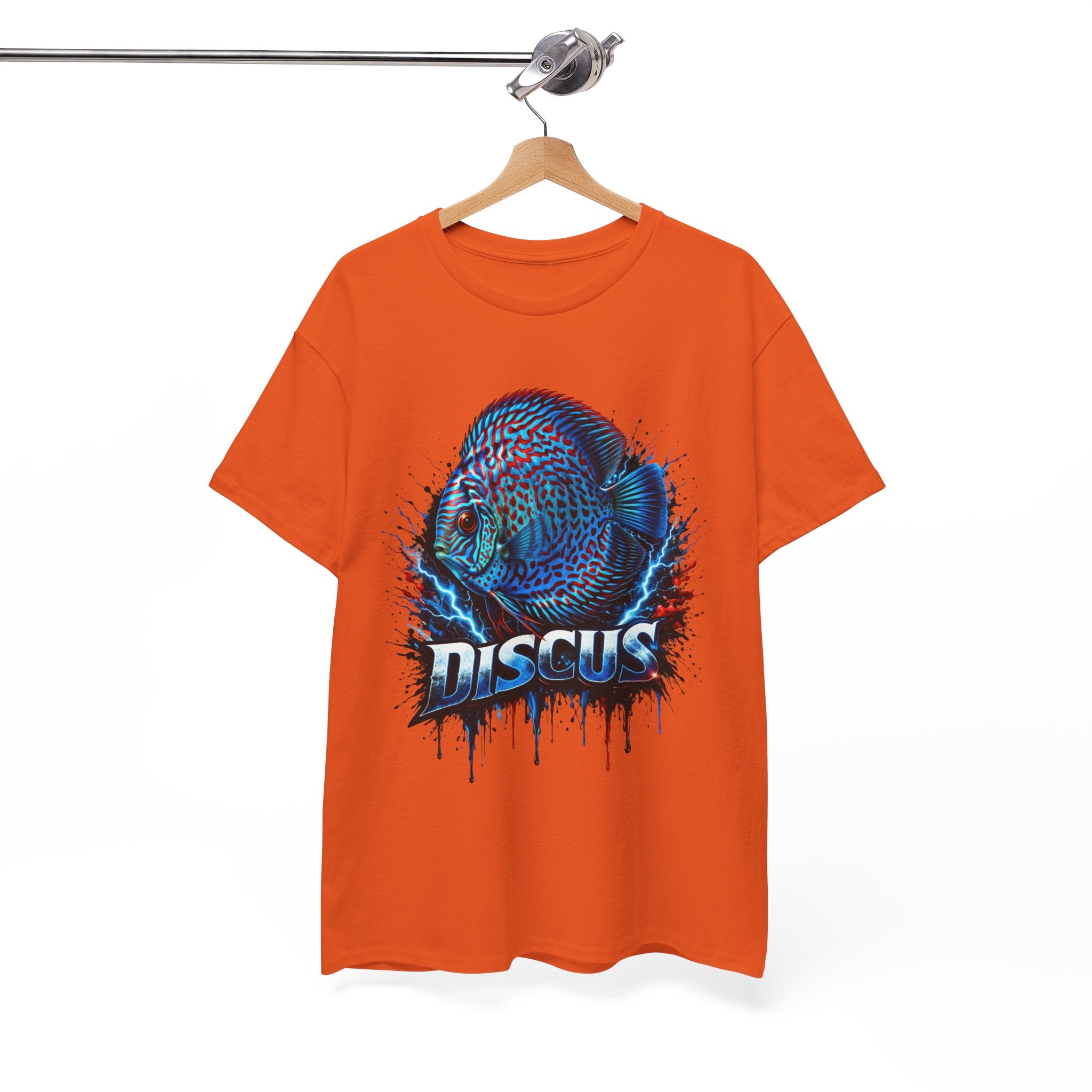 Discus Fish Graphic Tee - Vibrant Aquarium Fish Shirt