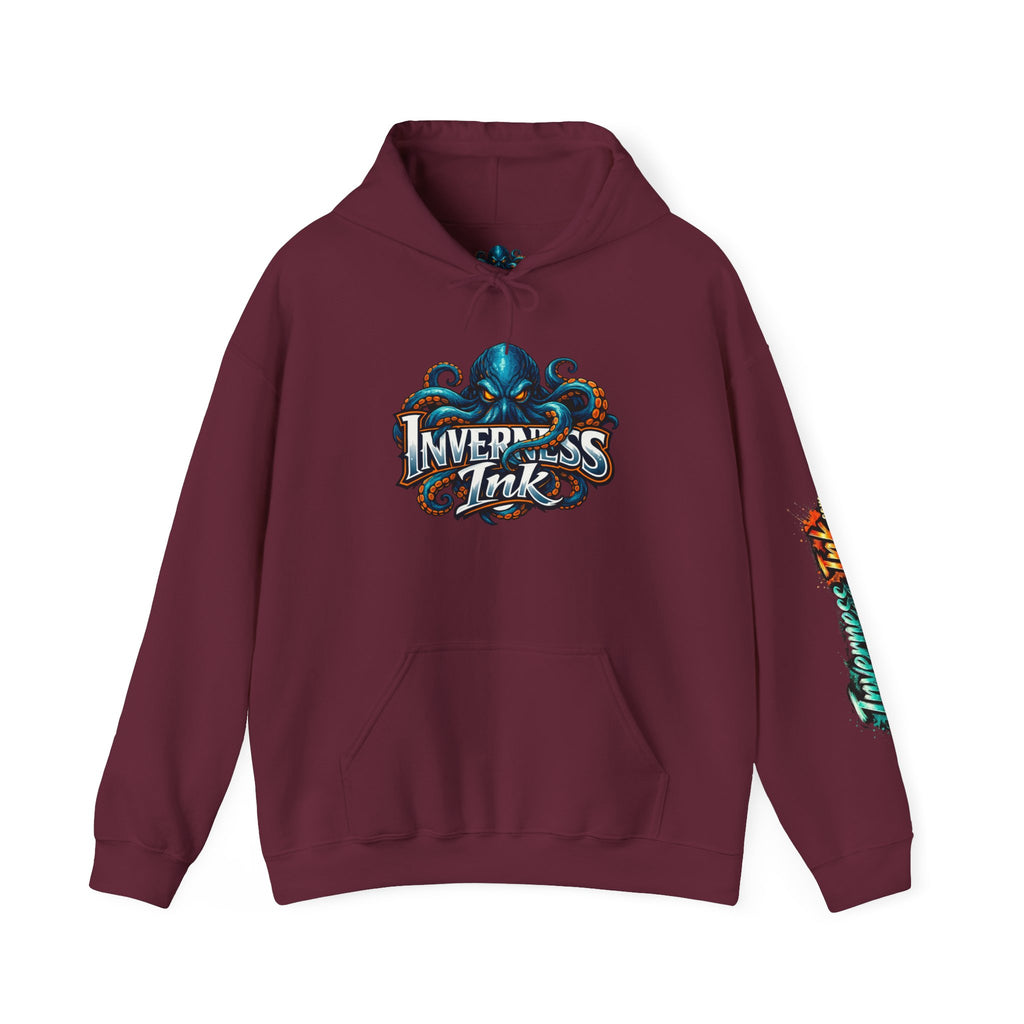 Electric Paint Betta — Artisan Series Hoodie — Inverness Ink Graphic Pullover