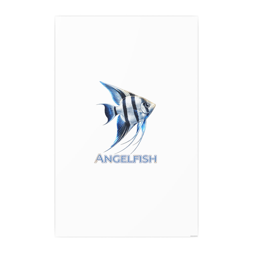 Angelfish – Premium Satin Photo Art Poster