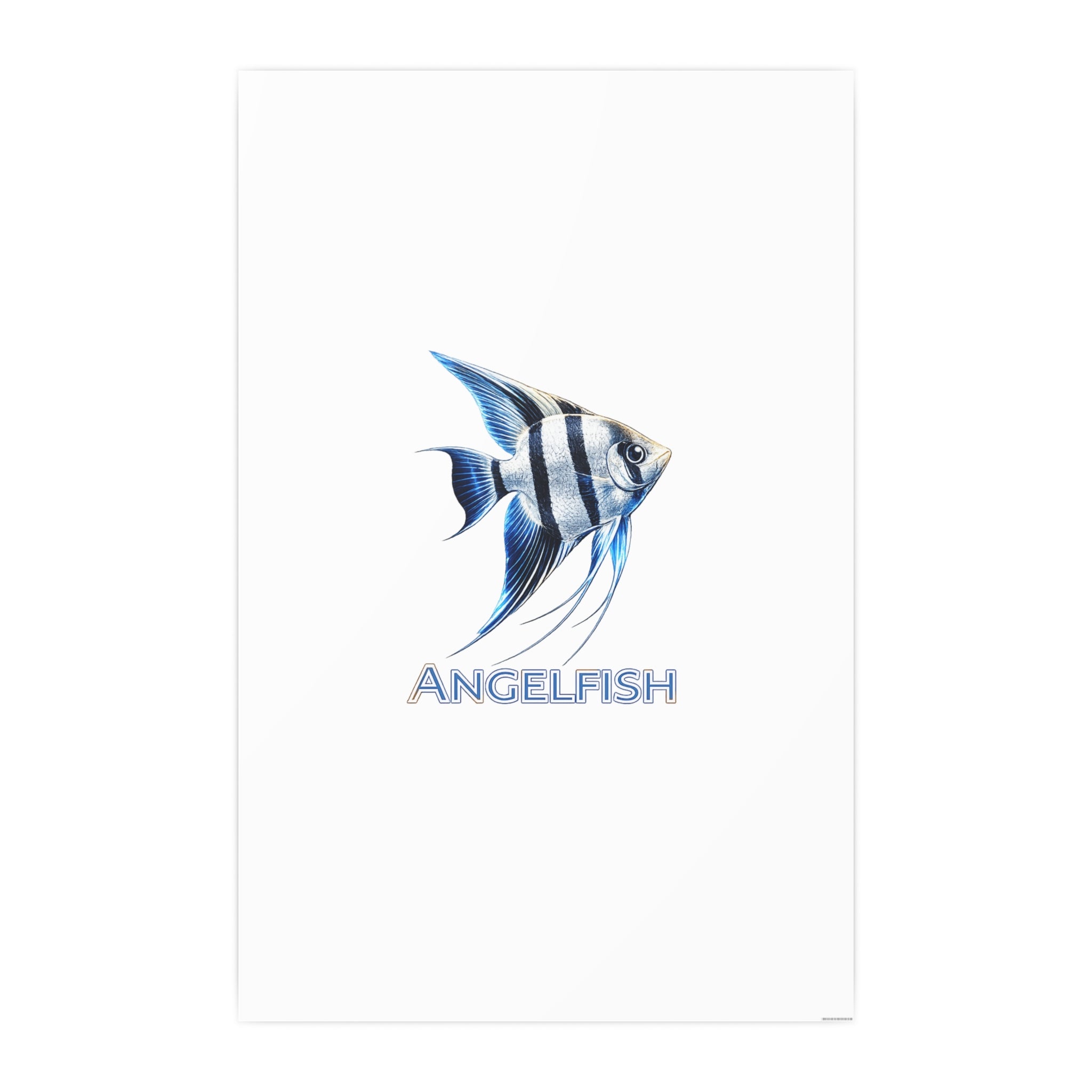 Angelfish – Premium Satin Photo Art Poster