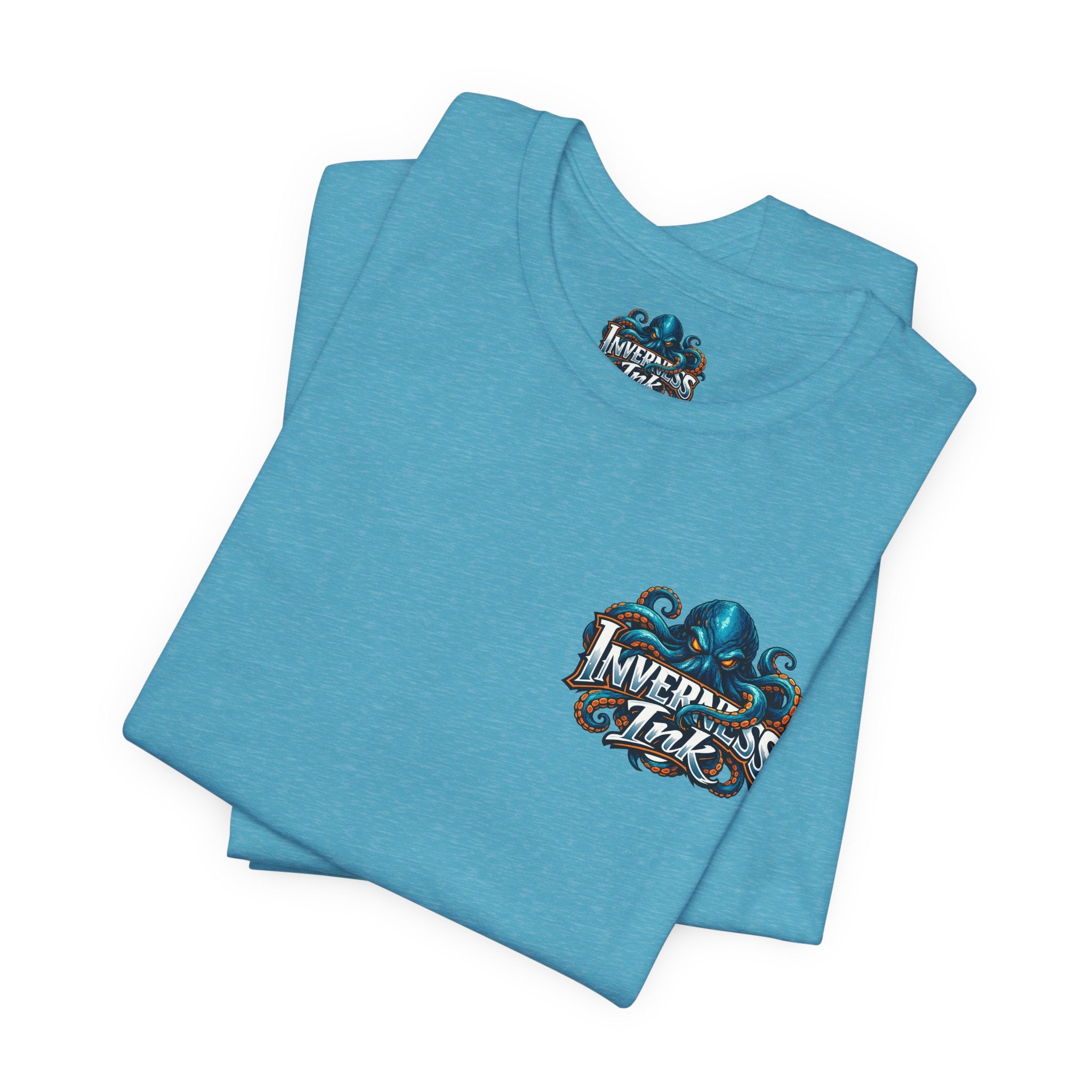 Betta Fish Graphic Tee — Vibrant Blue & Pink Aquatic Art T‑Shirt