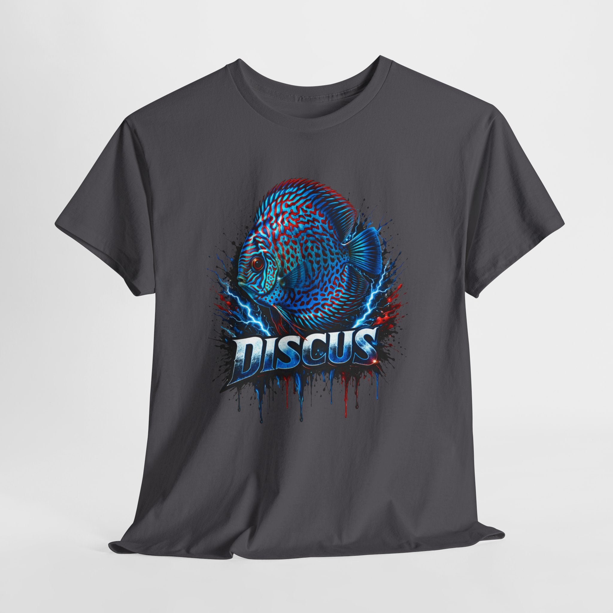Discus Fish Graphic Tee - Vibrant Aquarium Fish Shirt