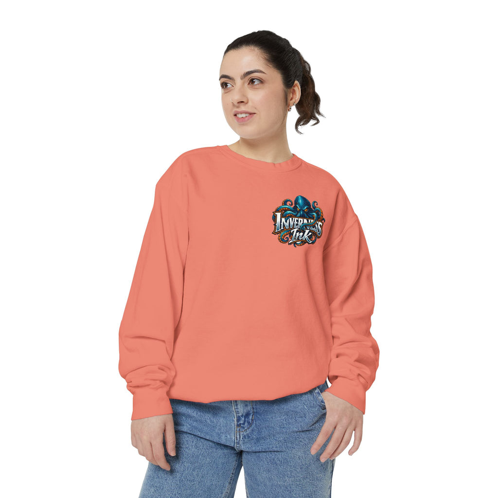 Betta Bliss Sweatshirt — Colorful Betta Fish Graphic Crewneck