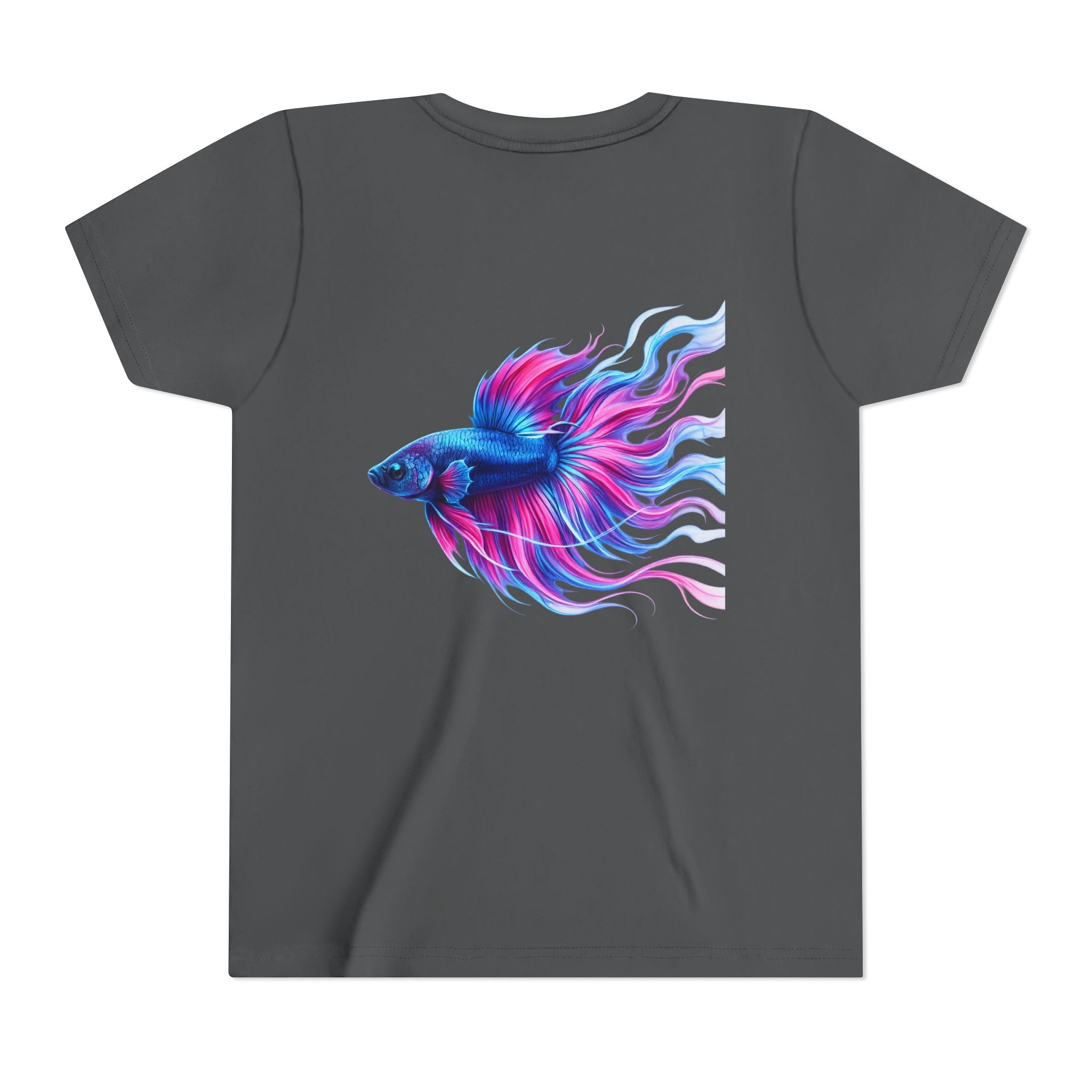Youth Tee - Colorful Betta Fish Graphic Shirt