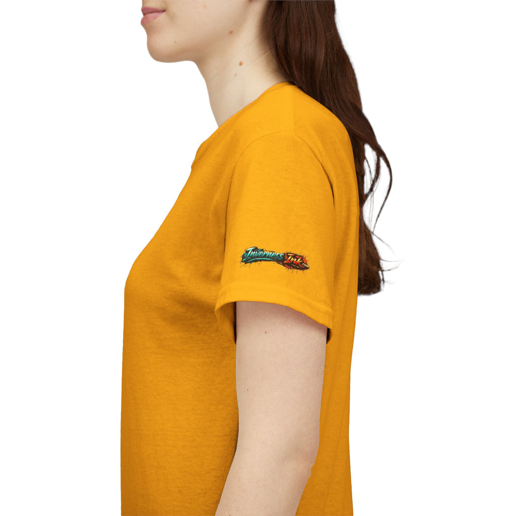 Angelfish Graphic Tee — Blue Tropical Fish Shirt