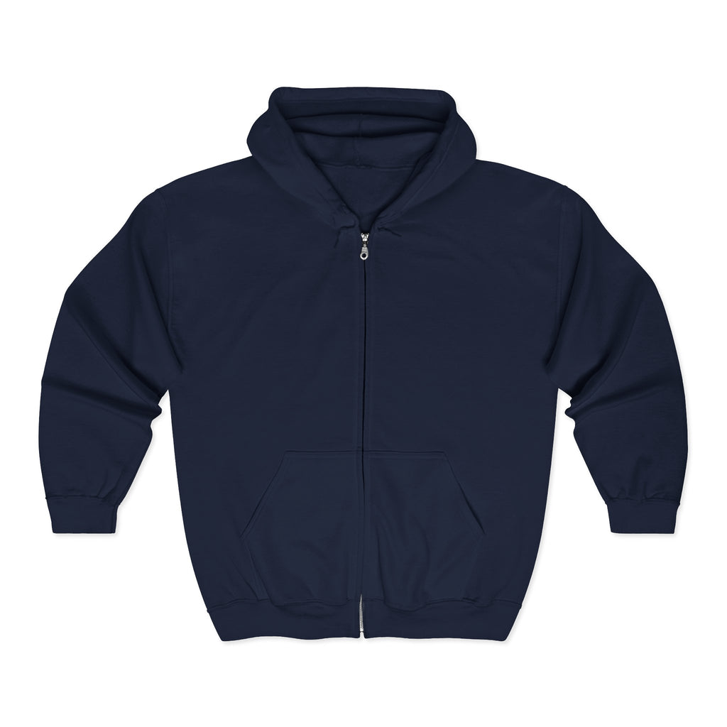 Acara Electric Blue Fish Zip Hoodie - Aquarium Fishing Graphic Jacket