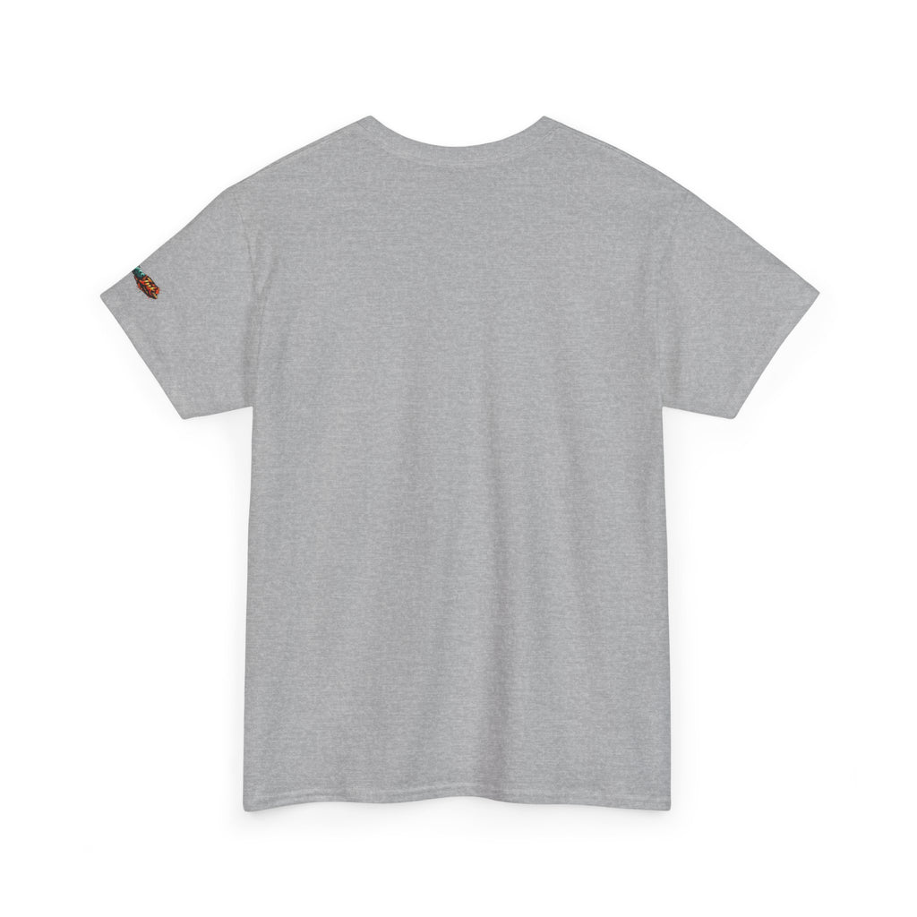 Angelfish Graphic Tee — Blue Tropical Fish Shirt