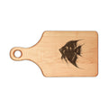 Engraved Angelfish Wooden Cutting Board