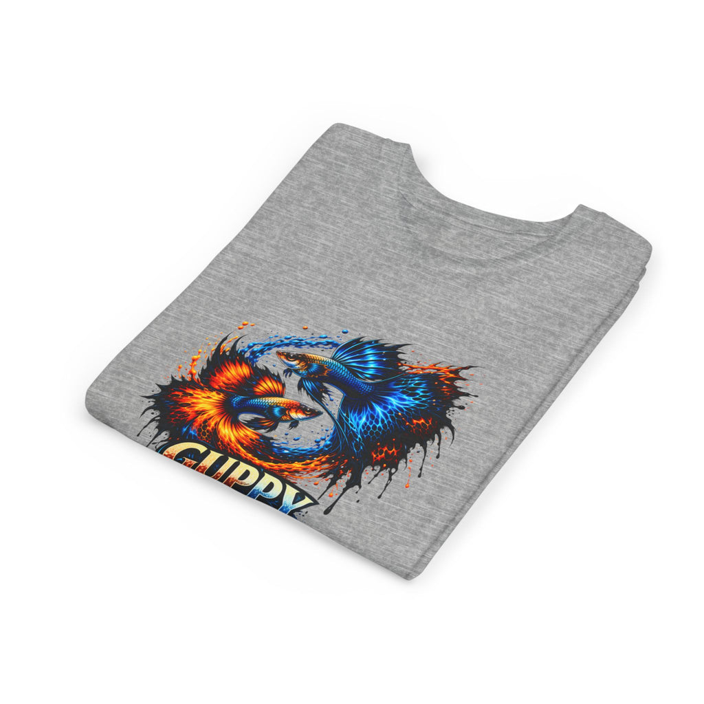 Fire & Ice Guppy – Youth "Neon Flare" Premium Tee