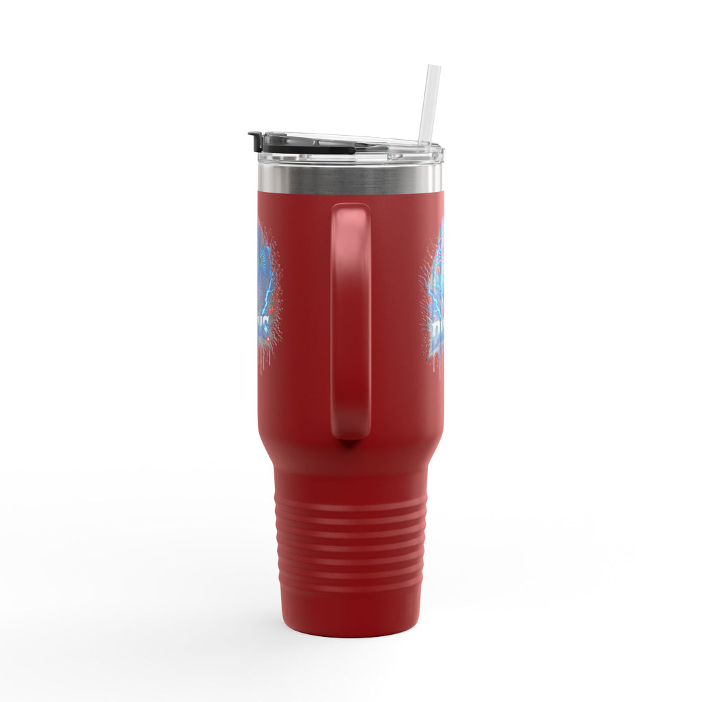 Electric Discus – 40oz Premium Insulated Travel Mug