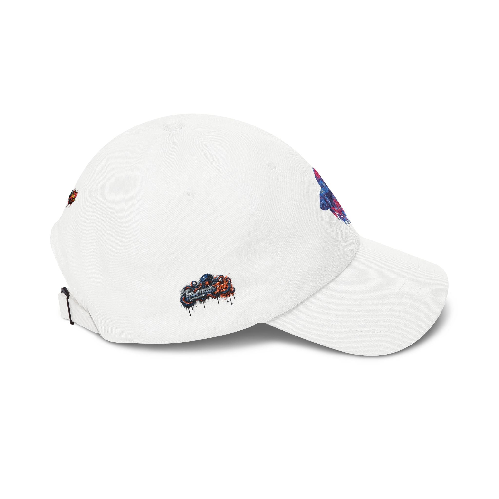 Betta Fish Dad Cap – Embroidered Color Splash Fish Baseball Hat