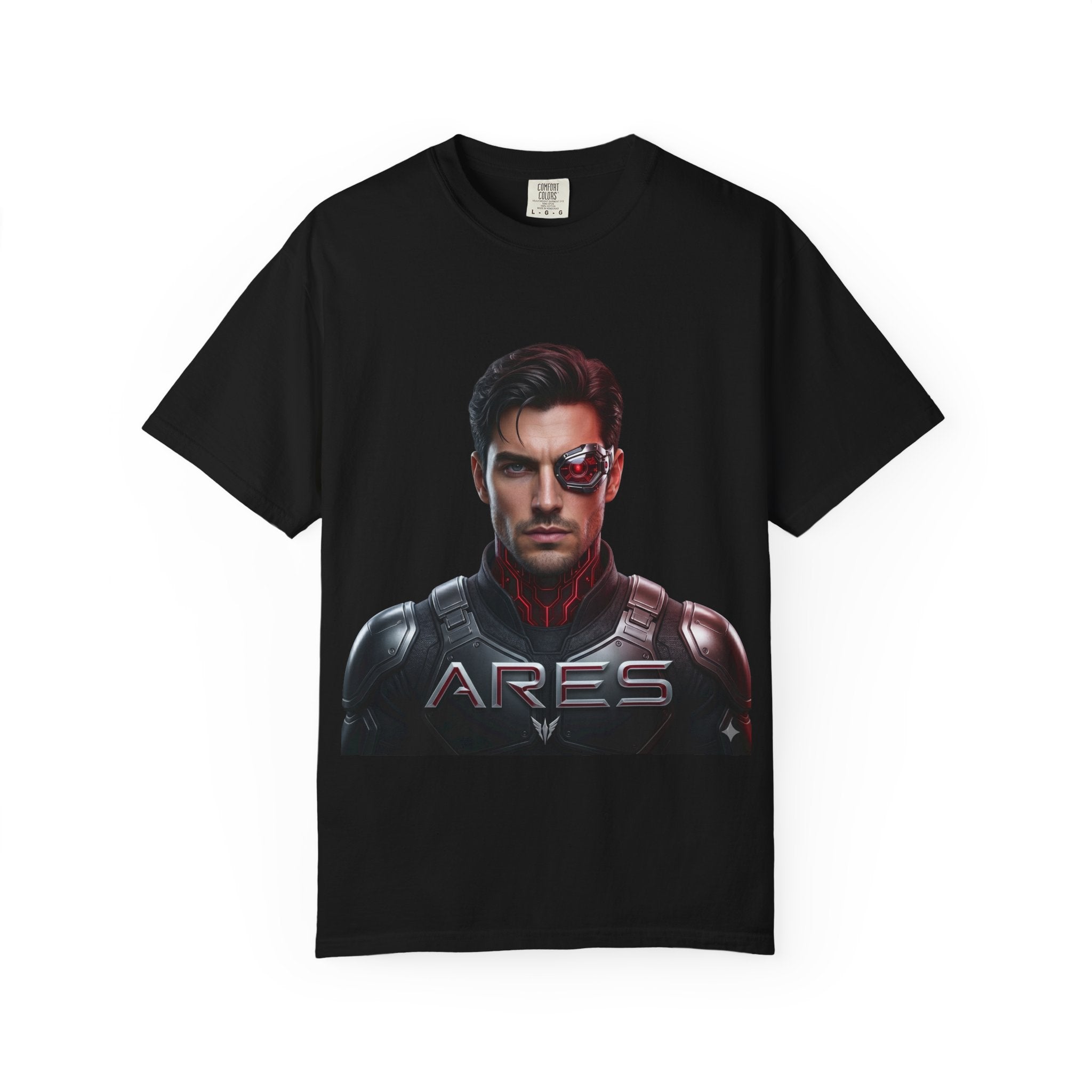 Ares Cyborg Portrait T-Shirt