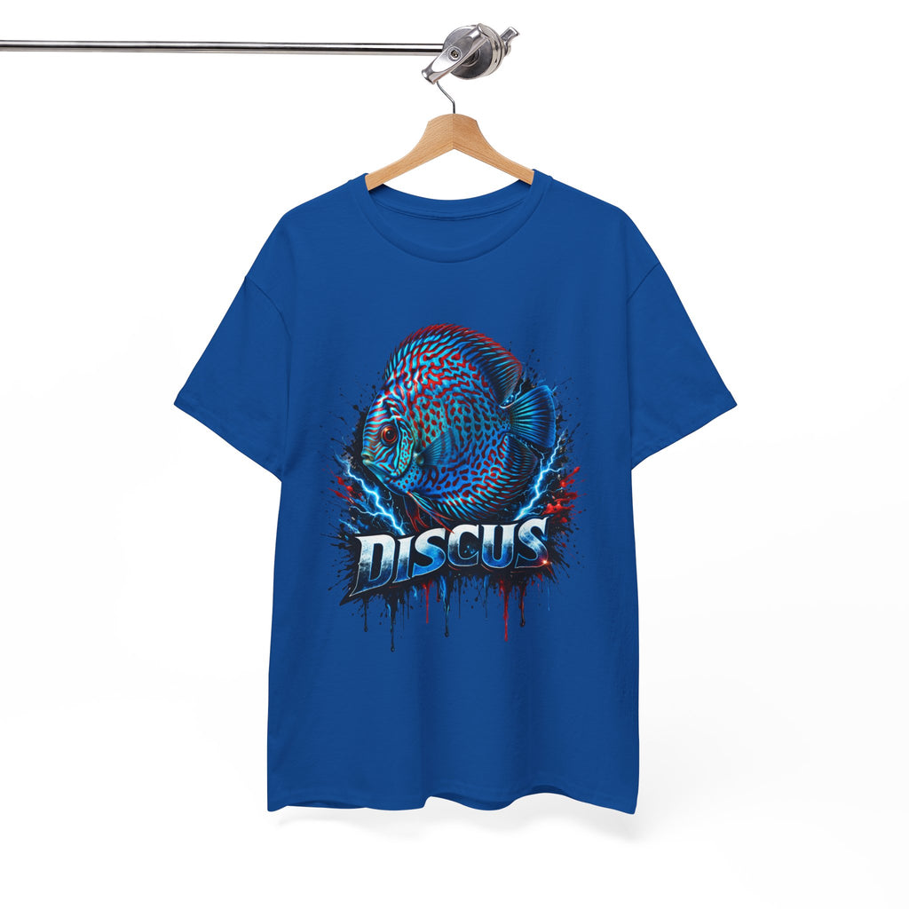 Discus Fish Graphic Tee - Vibrant Aquarium Fish Shirt