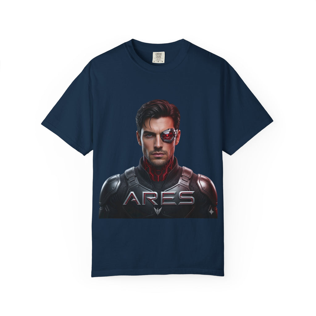 Ares Cyborg Portrait T-Shirt