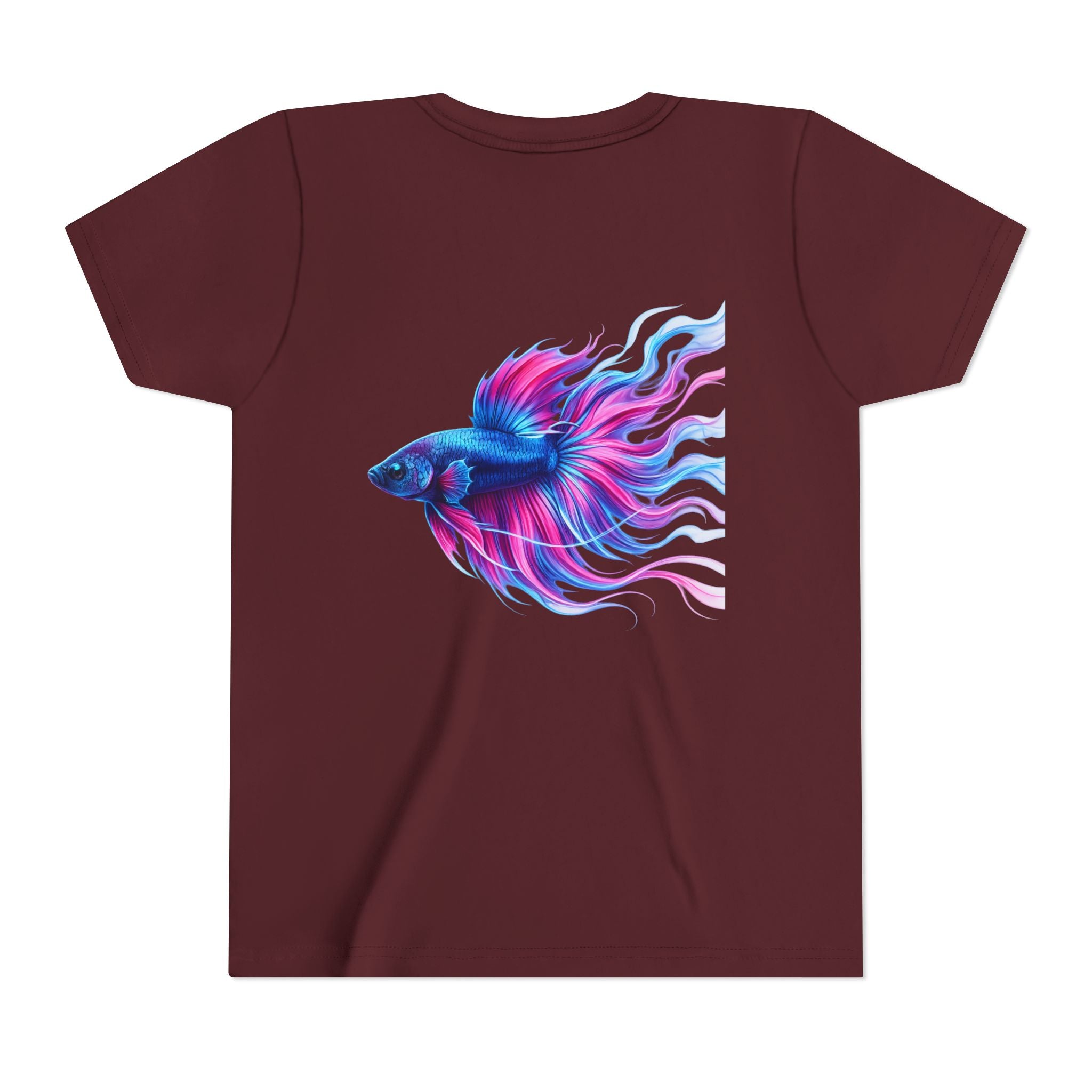 Youth Tee - Colorful Betta Fish Graphic Shirt
