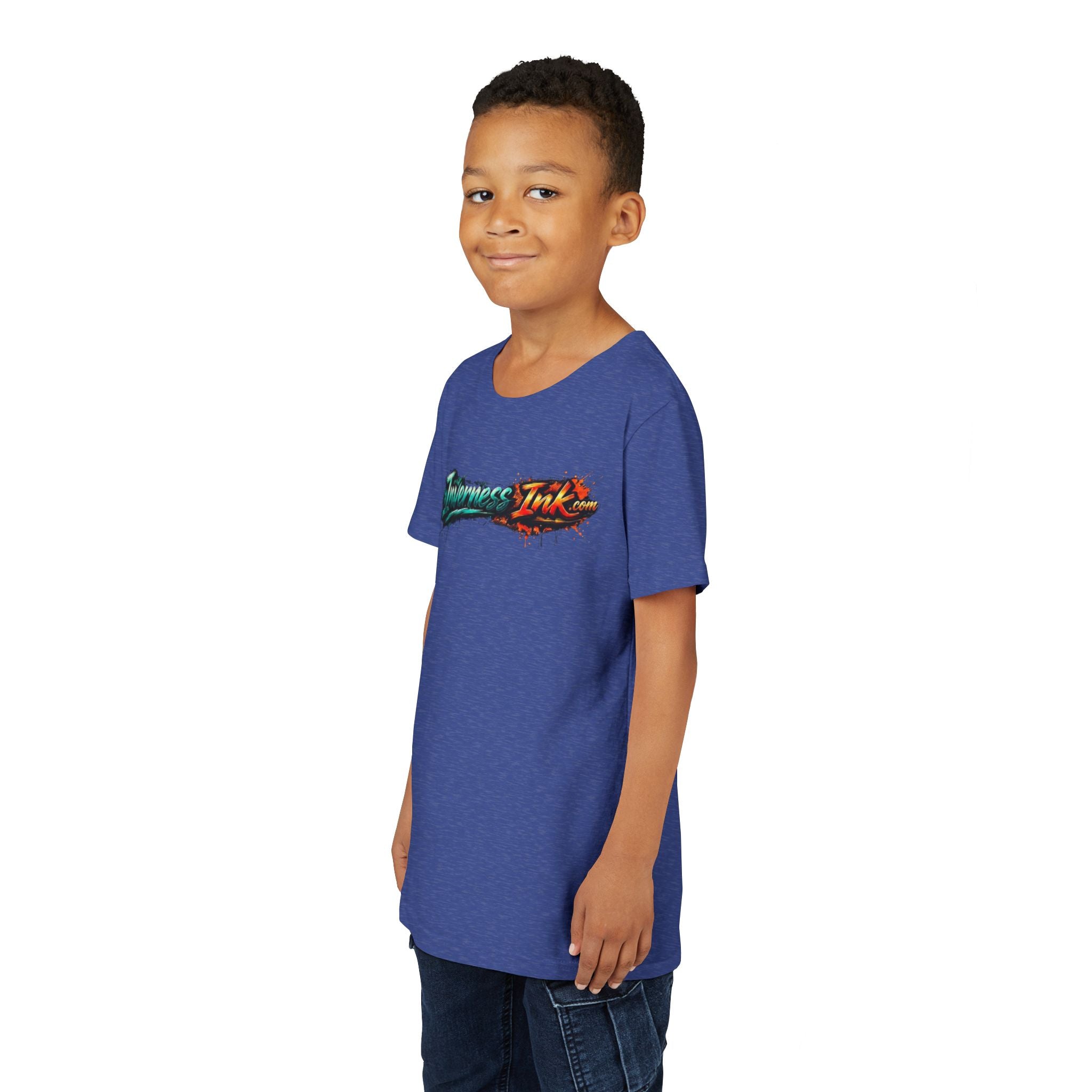 Youth Tee - Colorful Betta Fish Graphic Shirt
