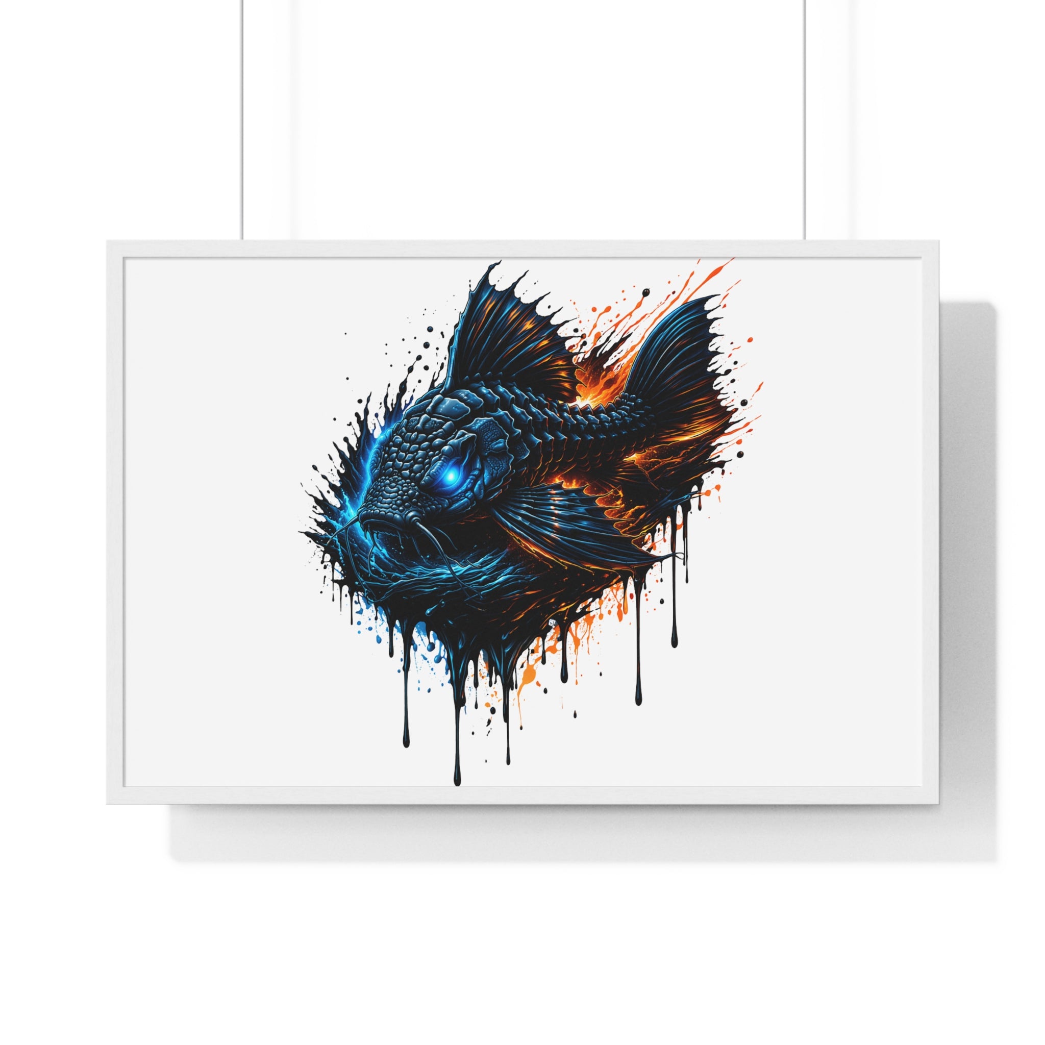 Armored Pleco L-185– Premium Wood-Framed Poster