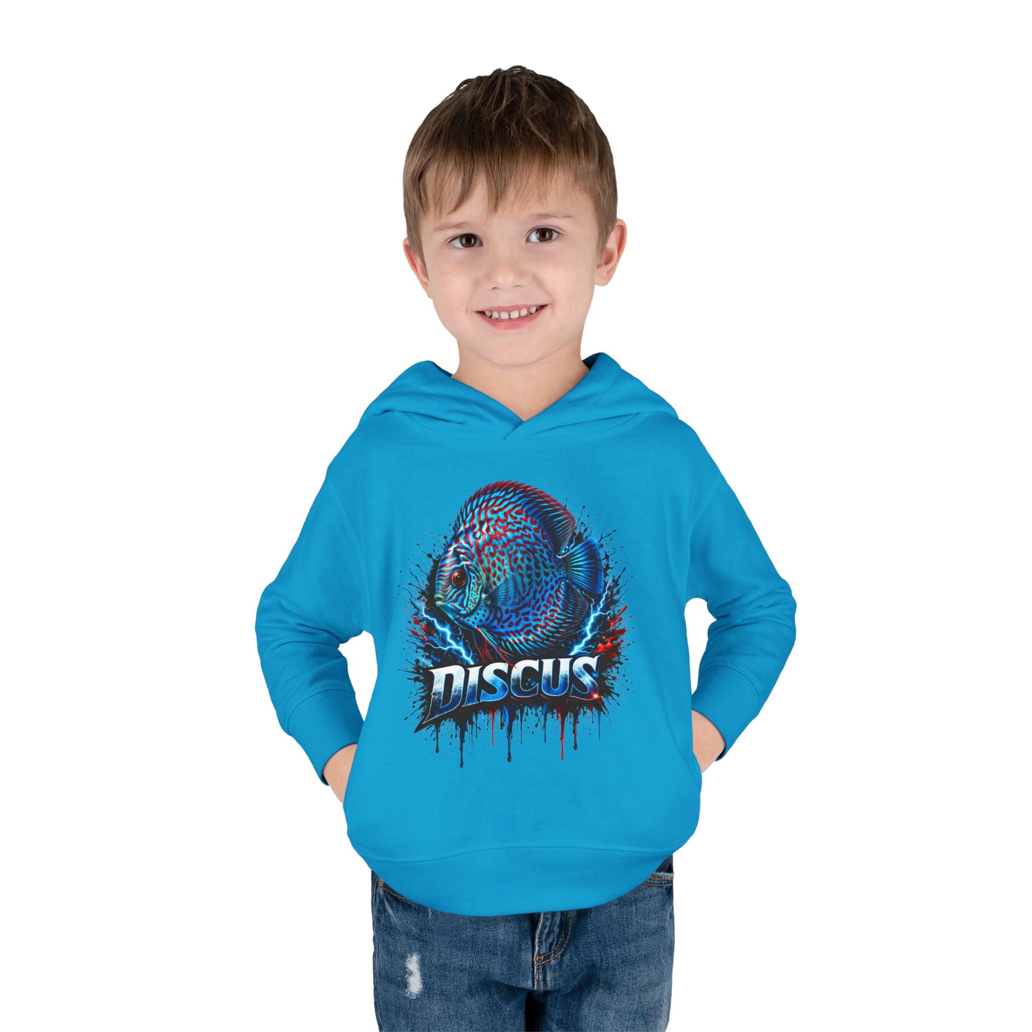 Electric Discus – Toddler Premium "Lightning" Fleece Hoodie