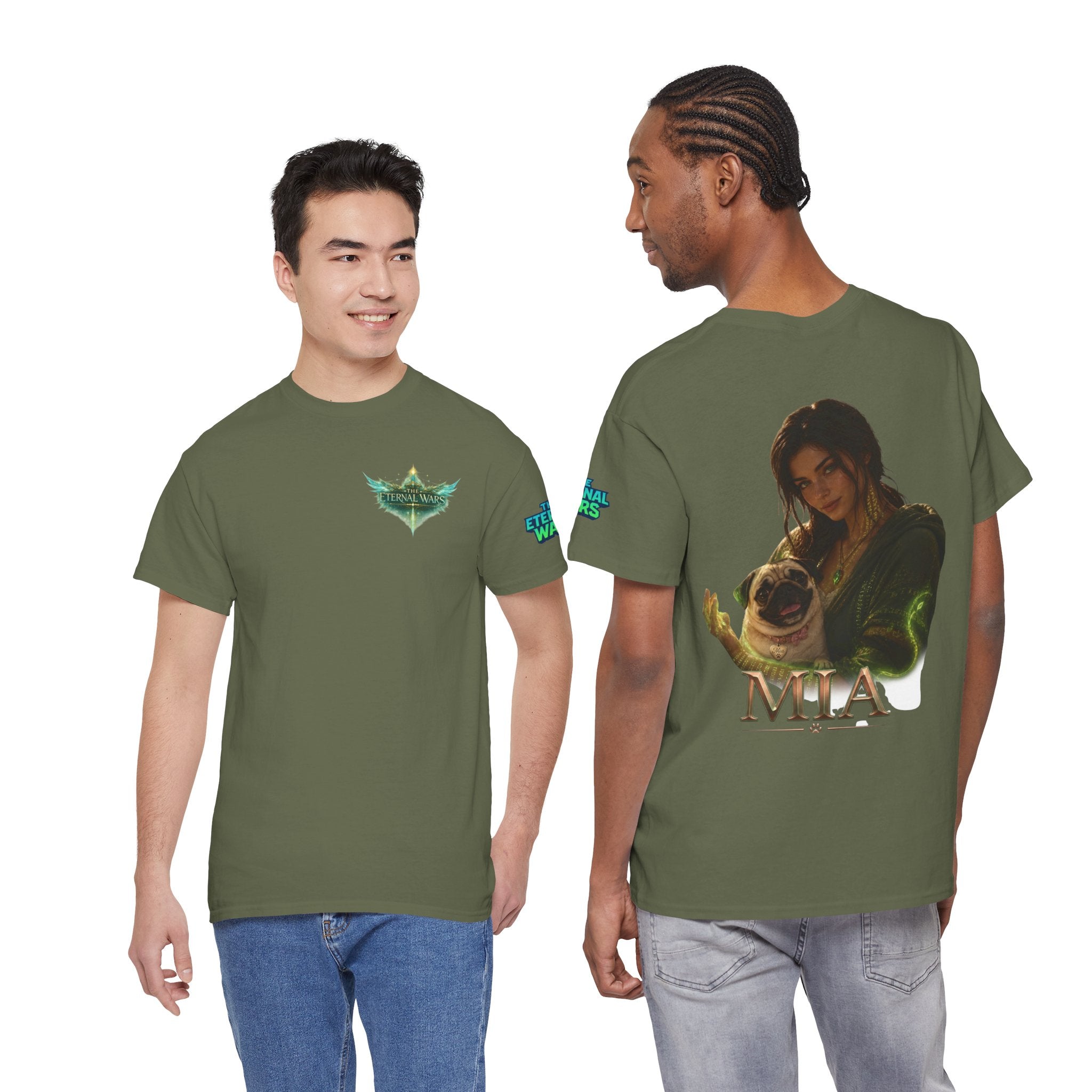 Lilianna & Mia Emerald Aura Tee | The Eternal Wars