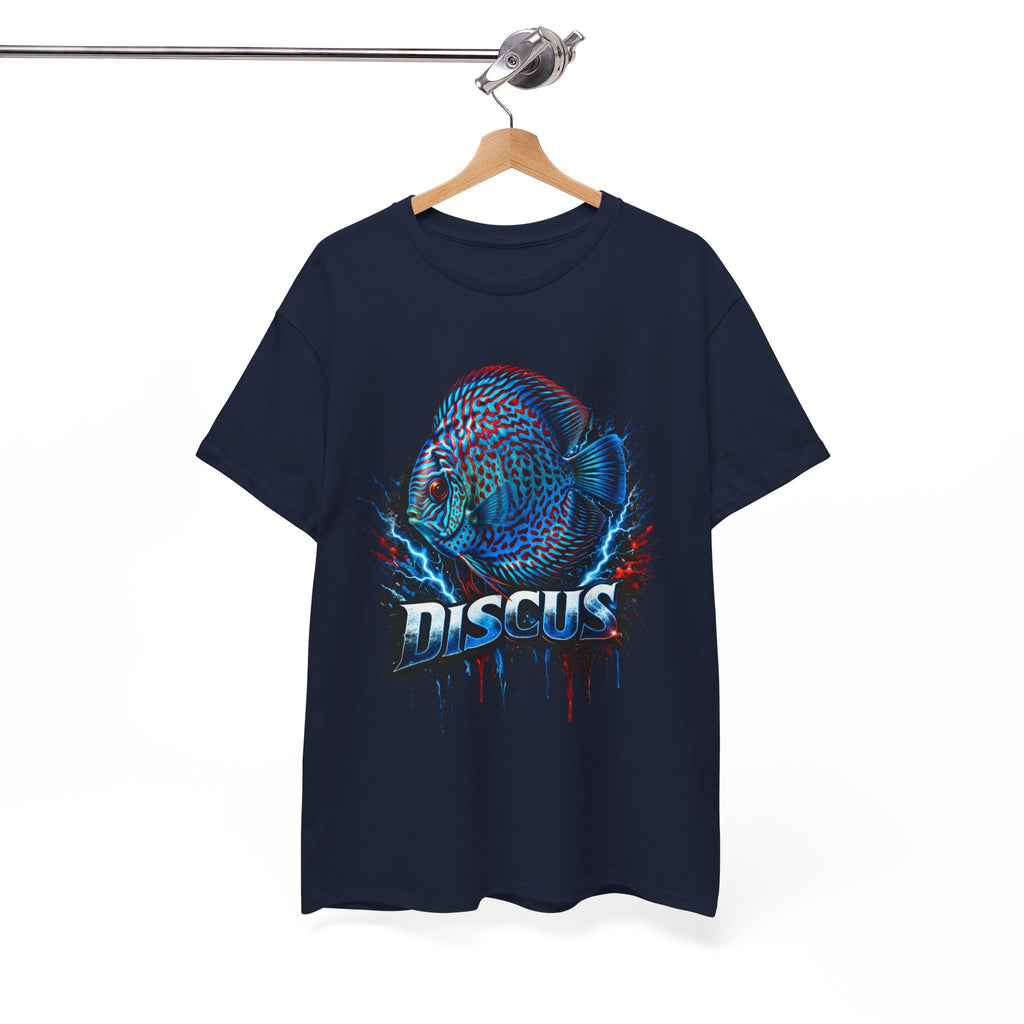 Discus Fish Graphic Tee - Vibrant Aquarium Fish Shirt