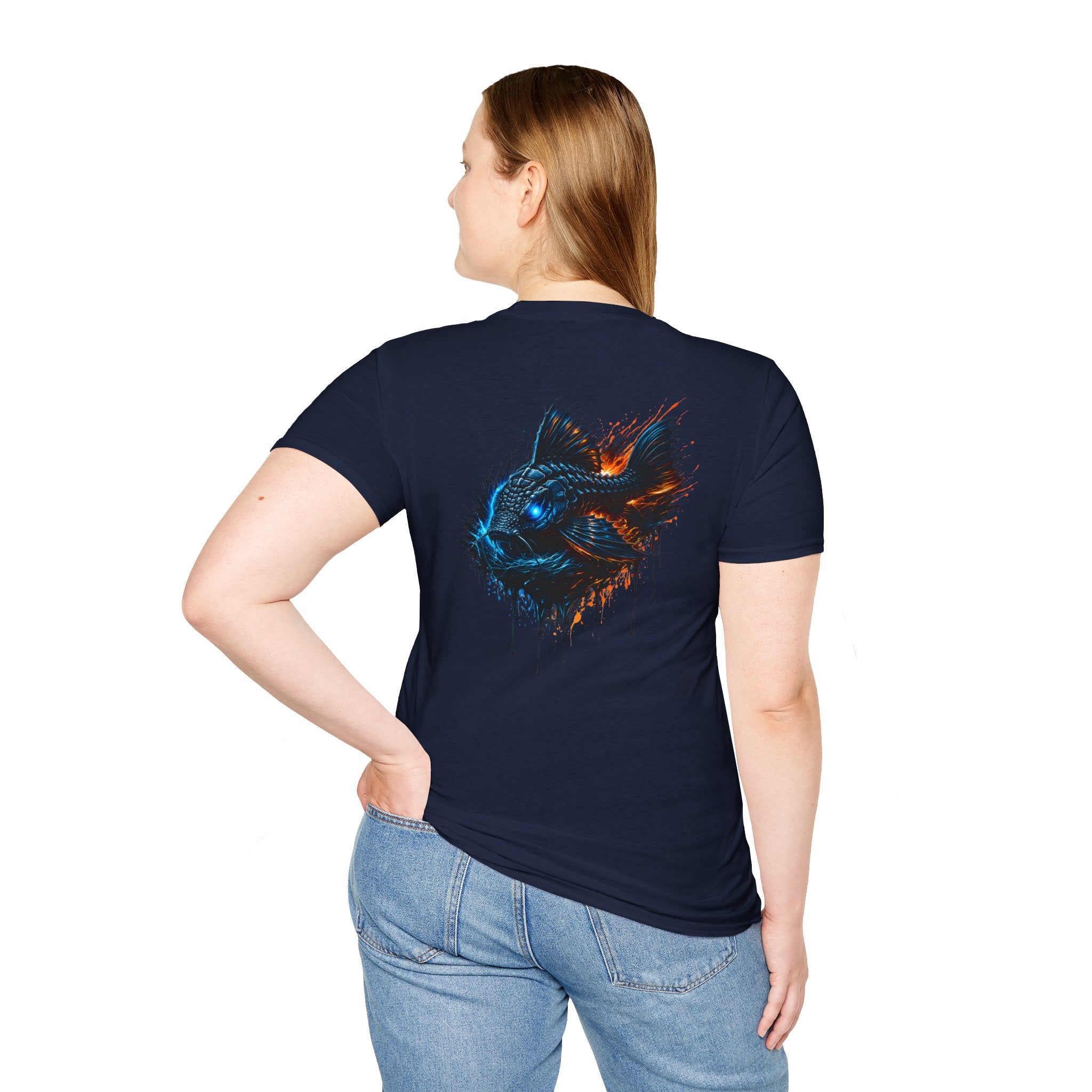 L-185 Xingu Spiny Monster Pleco — Premium Graphic T-Shirt