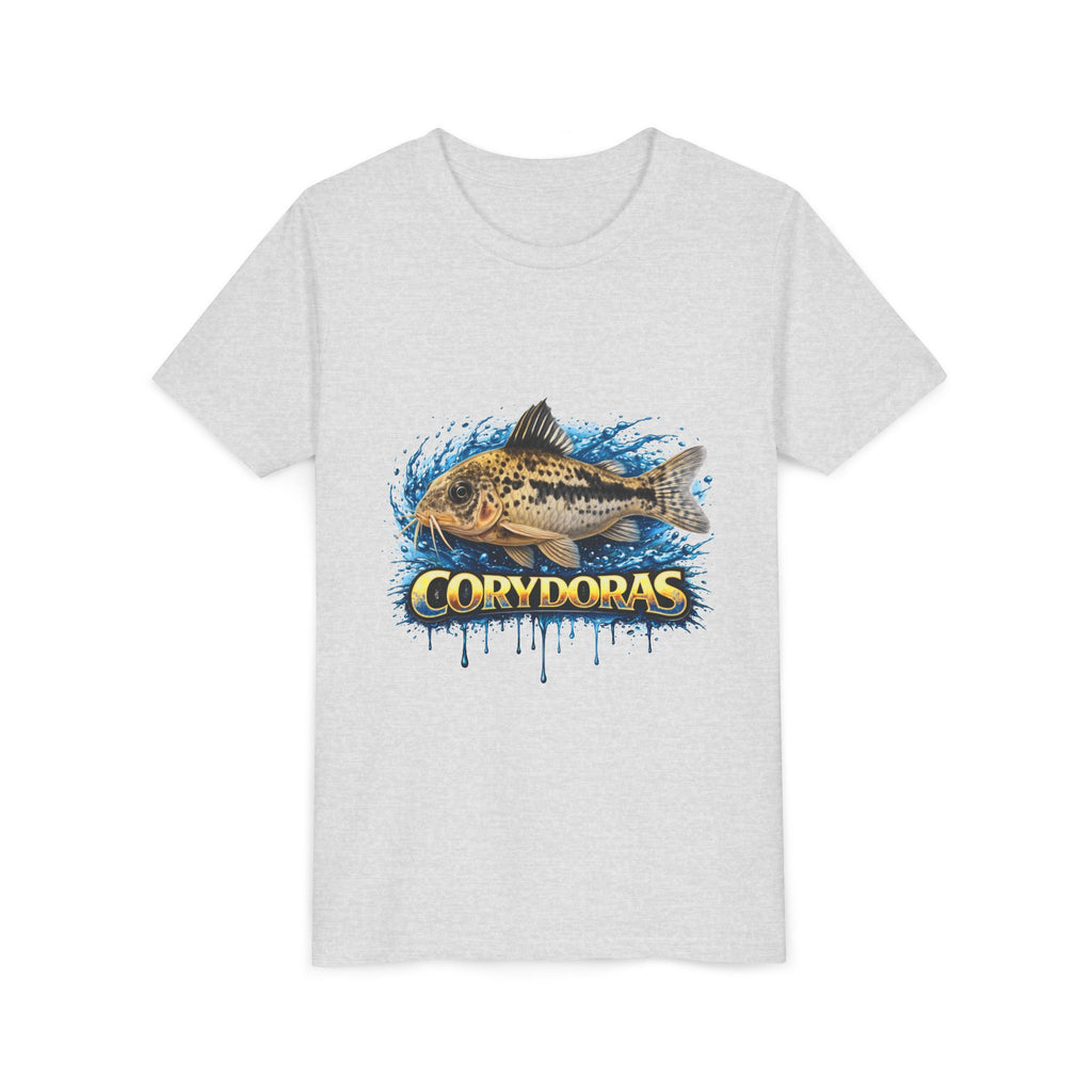 Corydoras Fish Youth Tee – Cute Aquarium Catfish Graphic Shirt