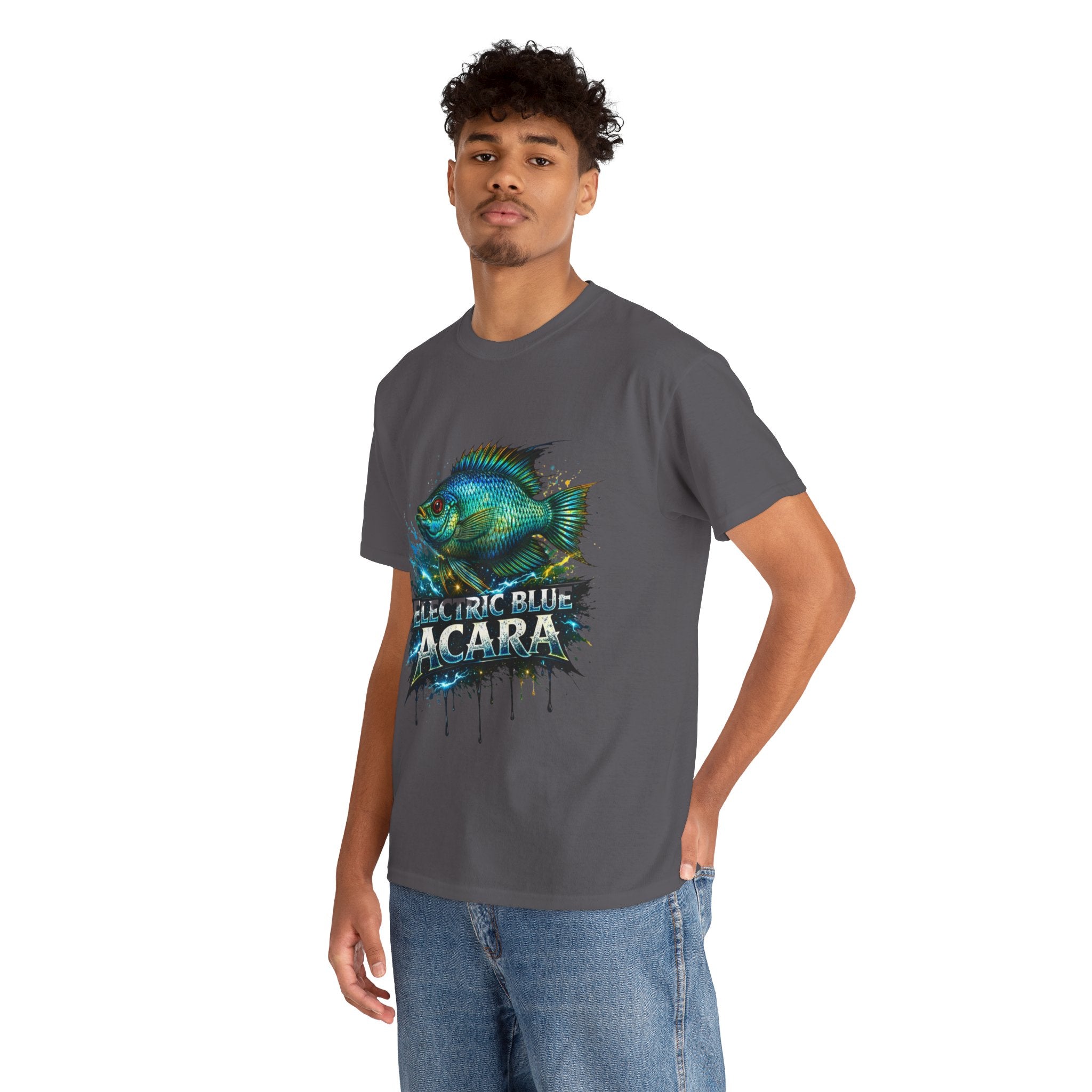 Electric Blue Acara – Premium Graphic Tee
