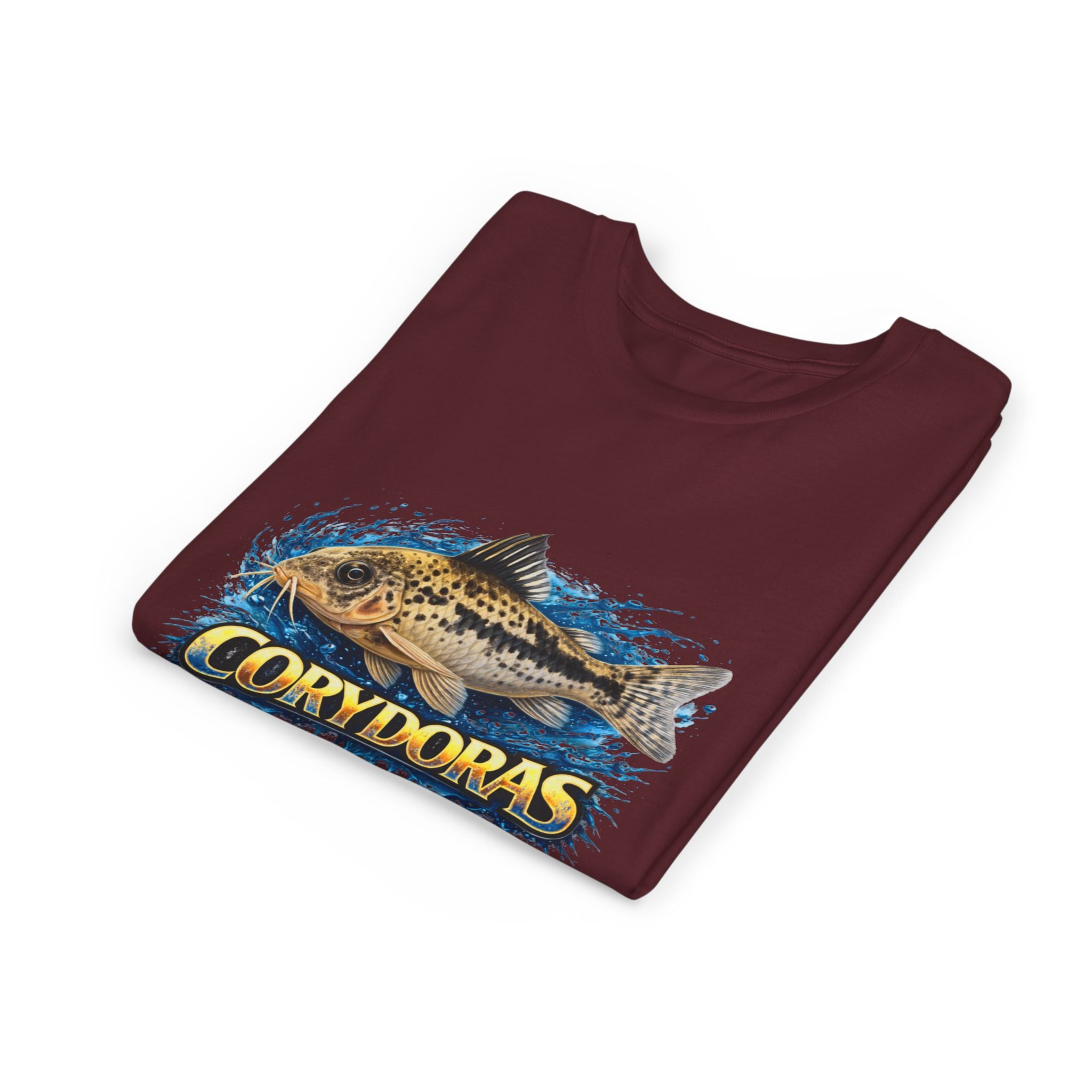 Corydoras Fish Youth Tee – Cute Aquarium Catfish Graphic Shirt