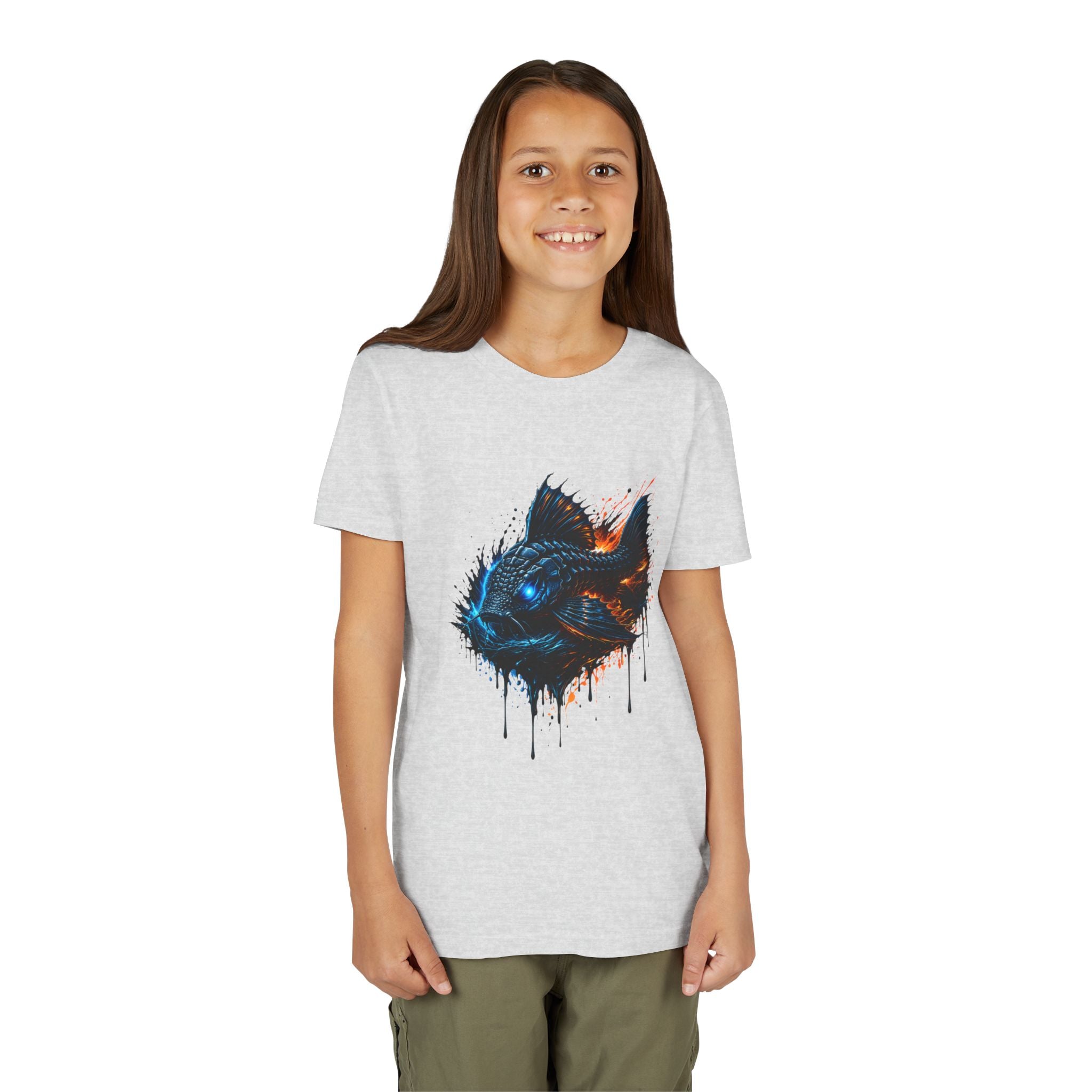 Armored Pleco L-185 – Youth Premium Fine Jersey Tee