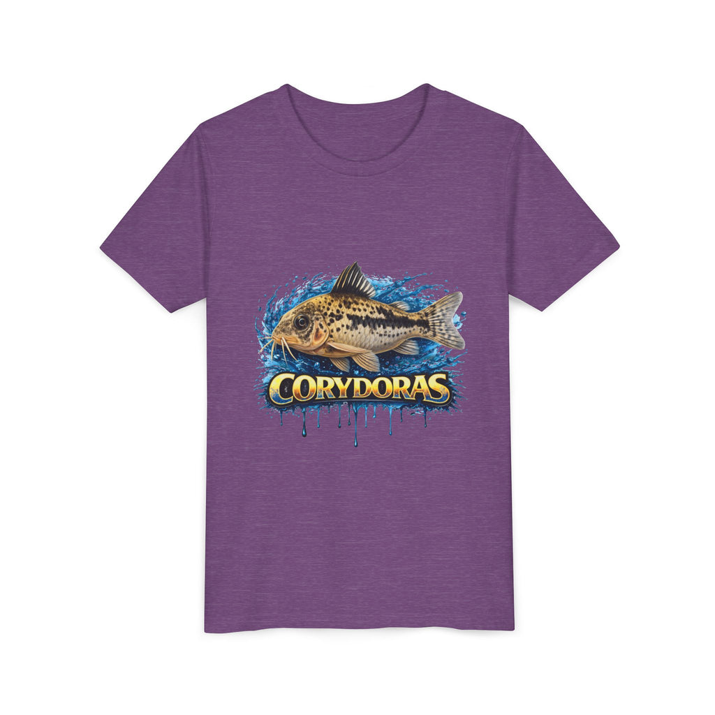 Corydoras Fish Youth Tee – Cute Aquarium Catfish Graphic Shirt