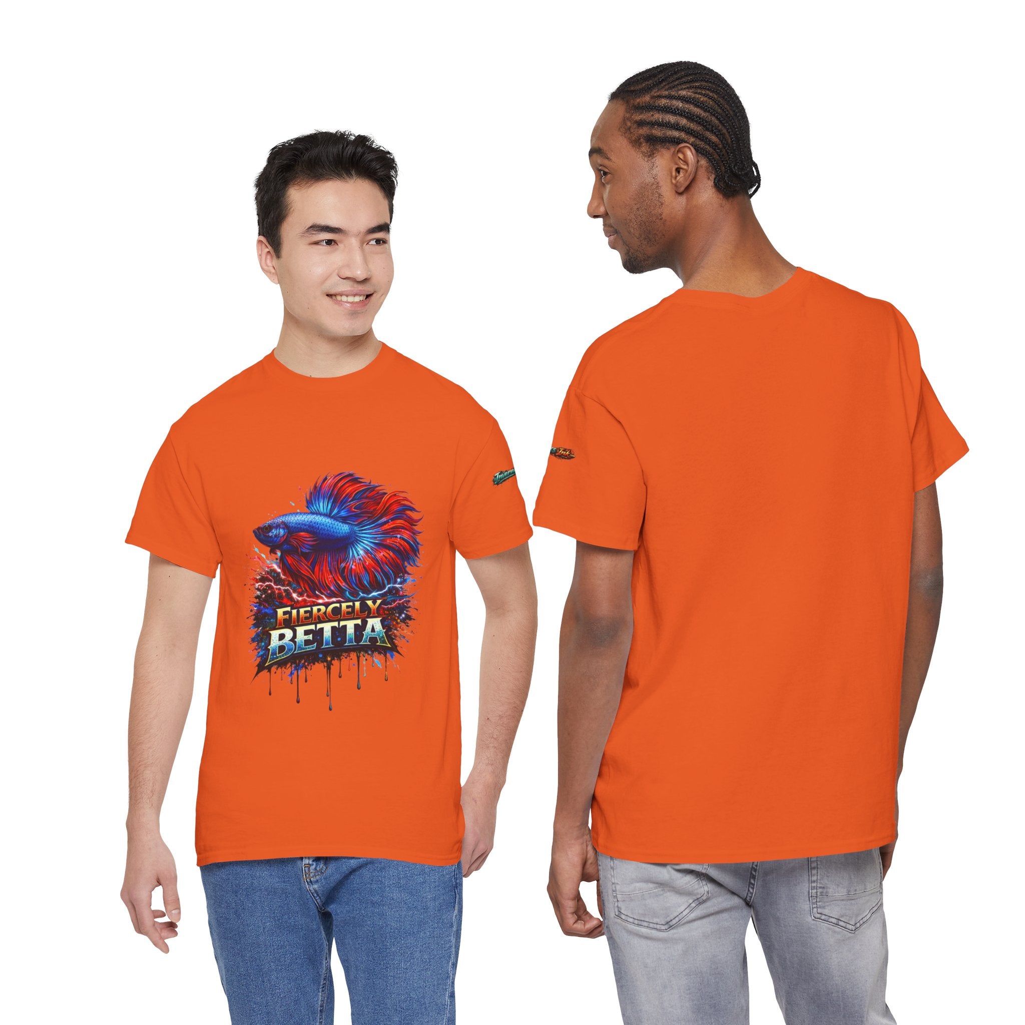 Betta Fish T-Shirt — Fiercely Betta Colorful Aquarium Fish Tee