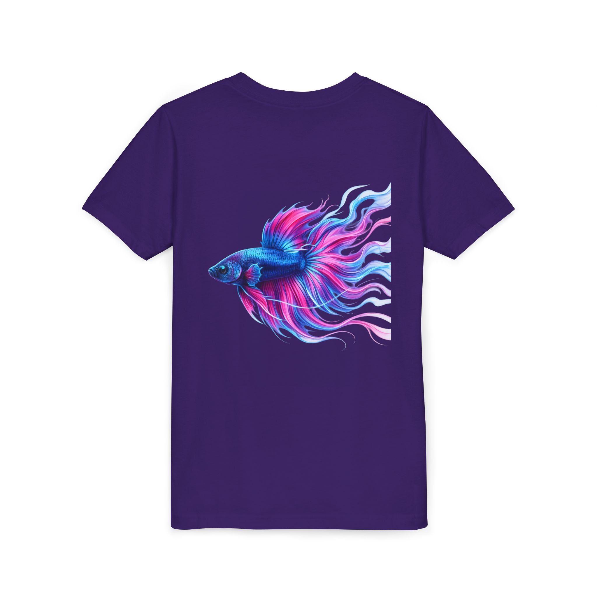 Youth Tee - Colorful Betta Fish Graphic Shirt