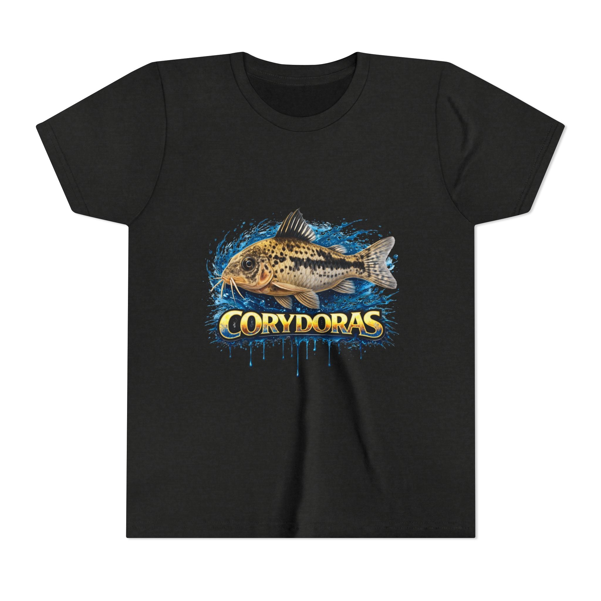 Corydoras Fish Youth Tee – Cute Aquarium Catfish Graphic Shirt
