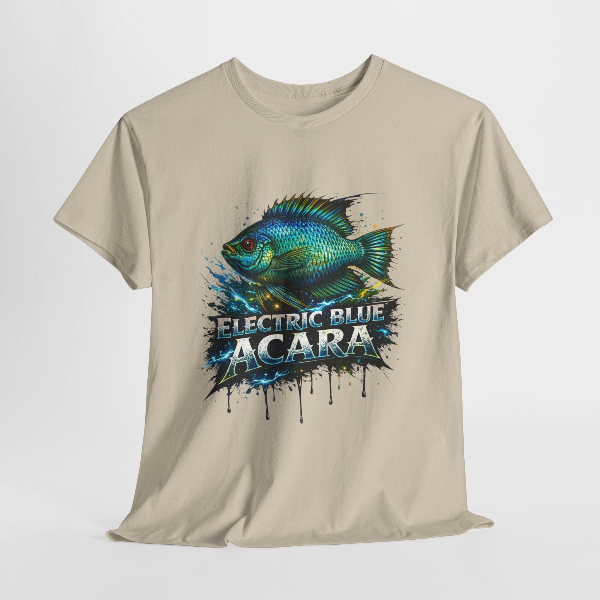 Electric Blue Acara – Premium Graphic Tee