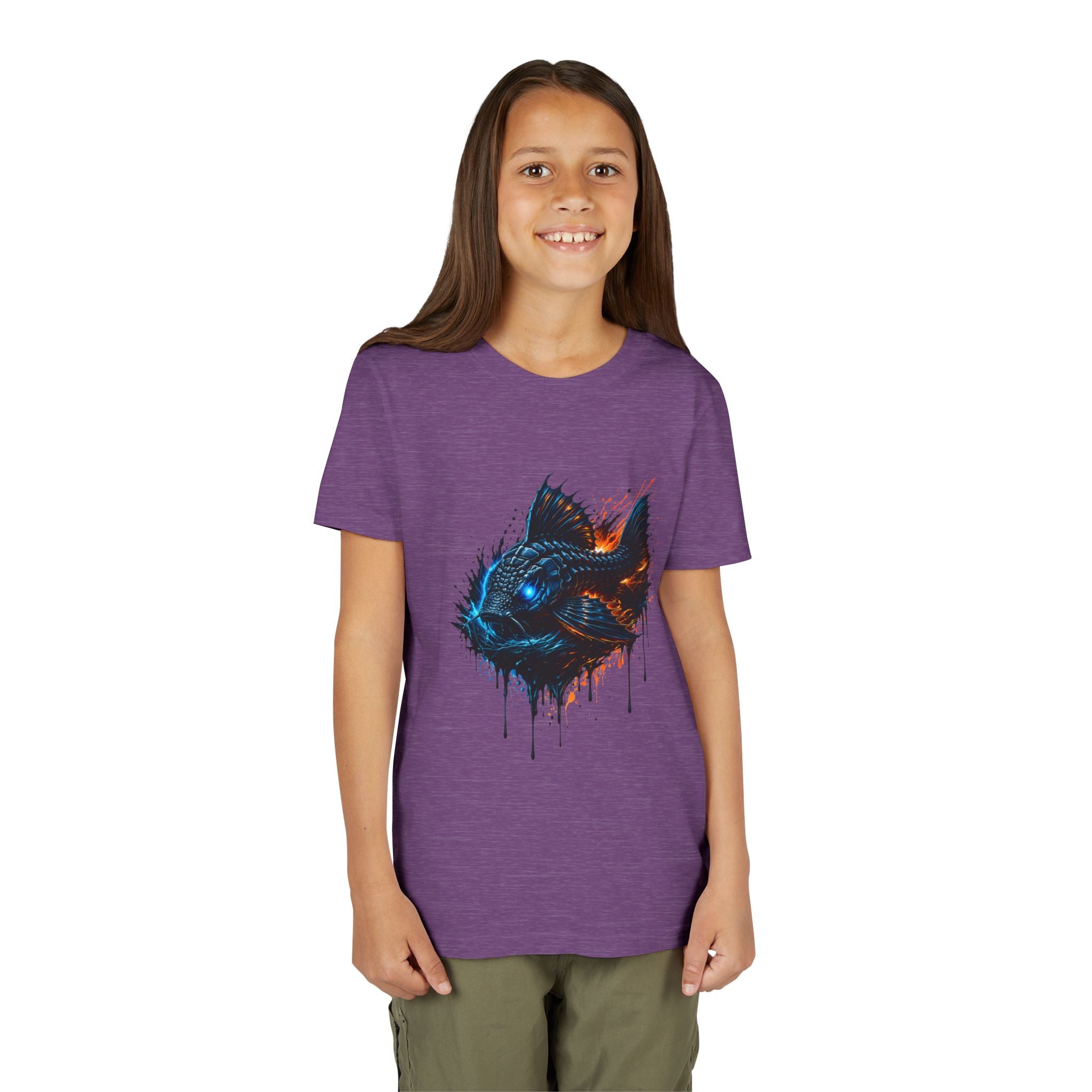 Armored Pleco L-185 – Youth Premium Fine Jersey Tee