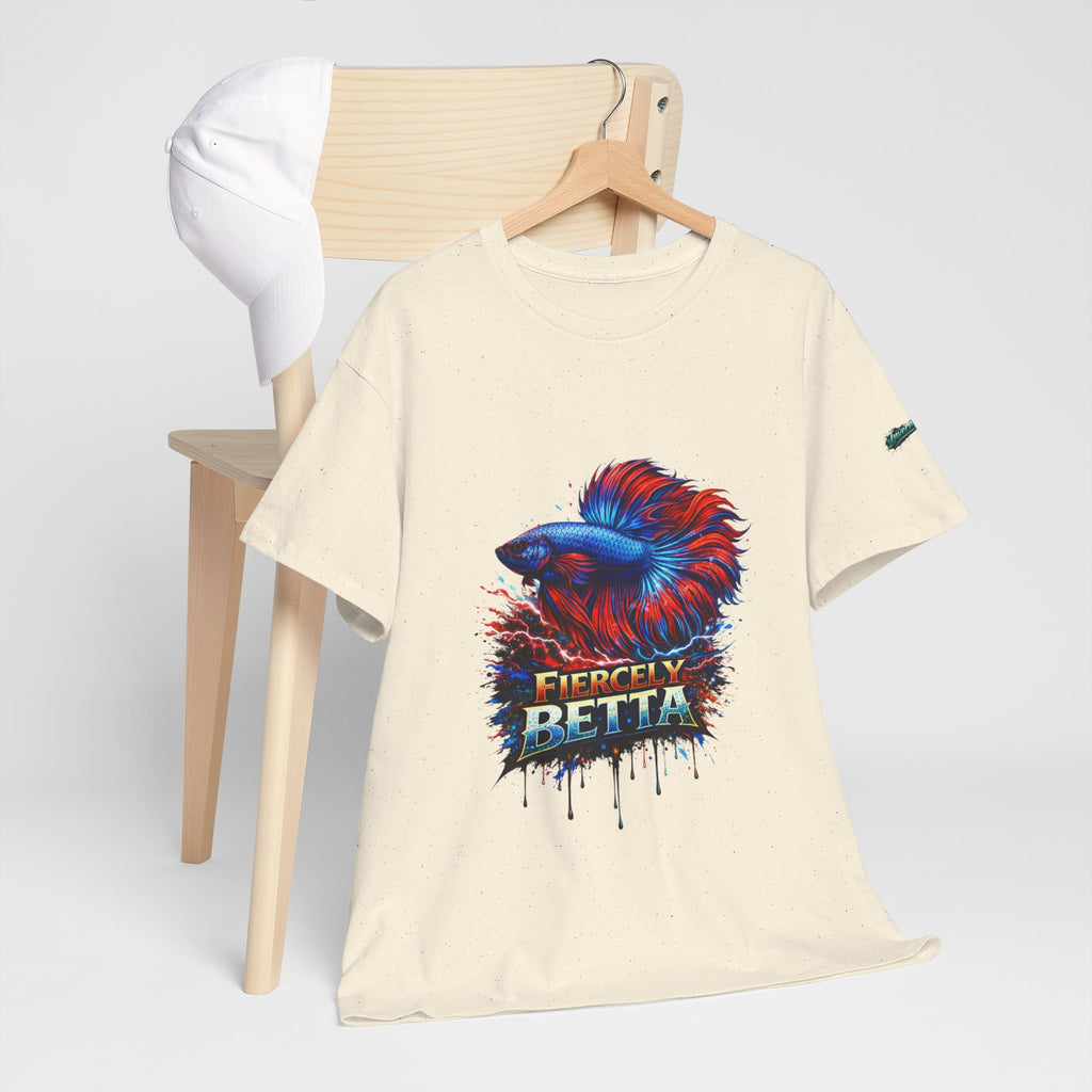 Betta Fish T-Shirt — Fiercely Betta Colorful Aquarium Fish Tee