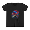 Fiercely Betta Youth Tee - Colorful Betta Fish Graphic Shirt