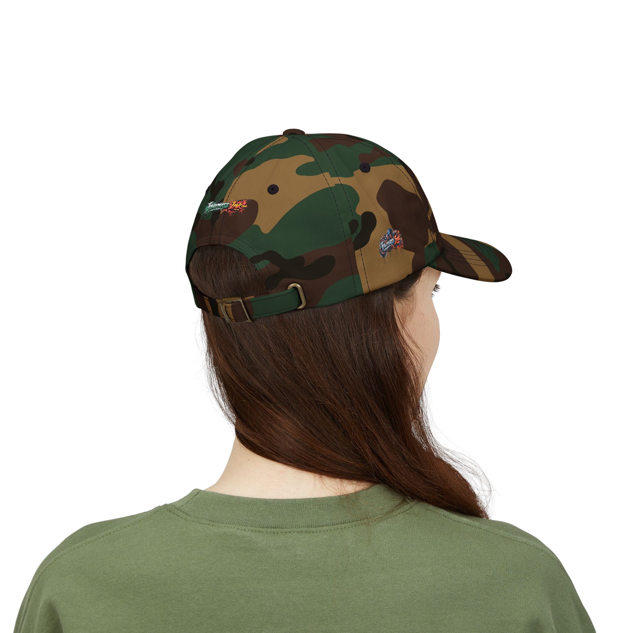 Betta Fish Dad Cap – Embroidered Color Splash Fish Baseball Hat