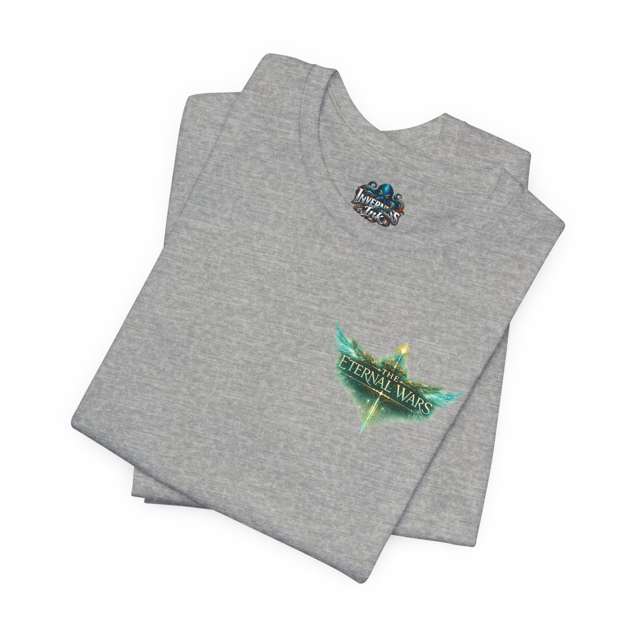 The Eternal Wars Motorcycle Tee — Cynder V Sportbike Graphic Shirt