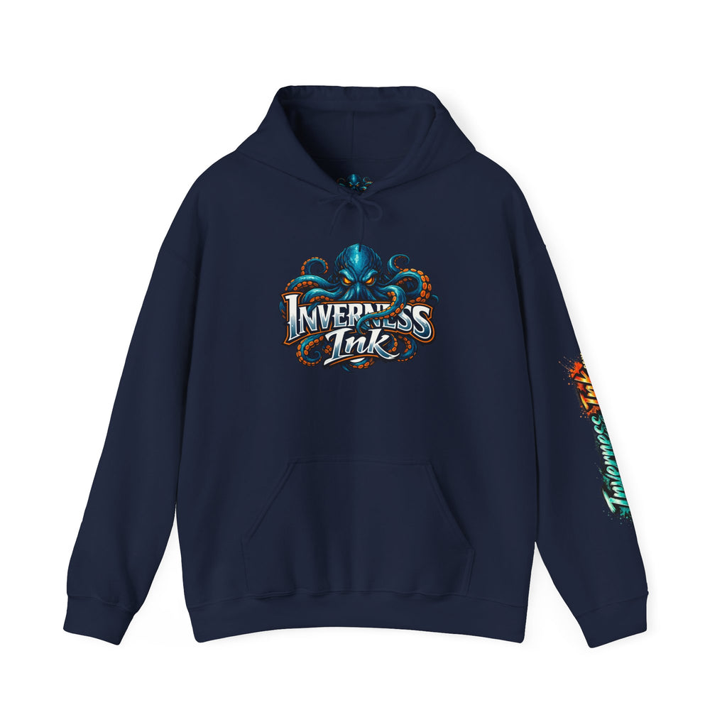 Electric Paint Betta — Artisan Series Hoodie — Inverness Ink Graphic Pullover