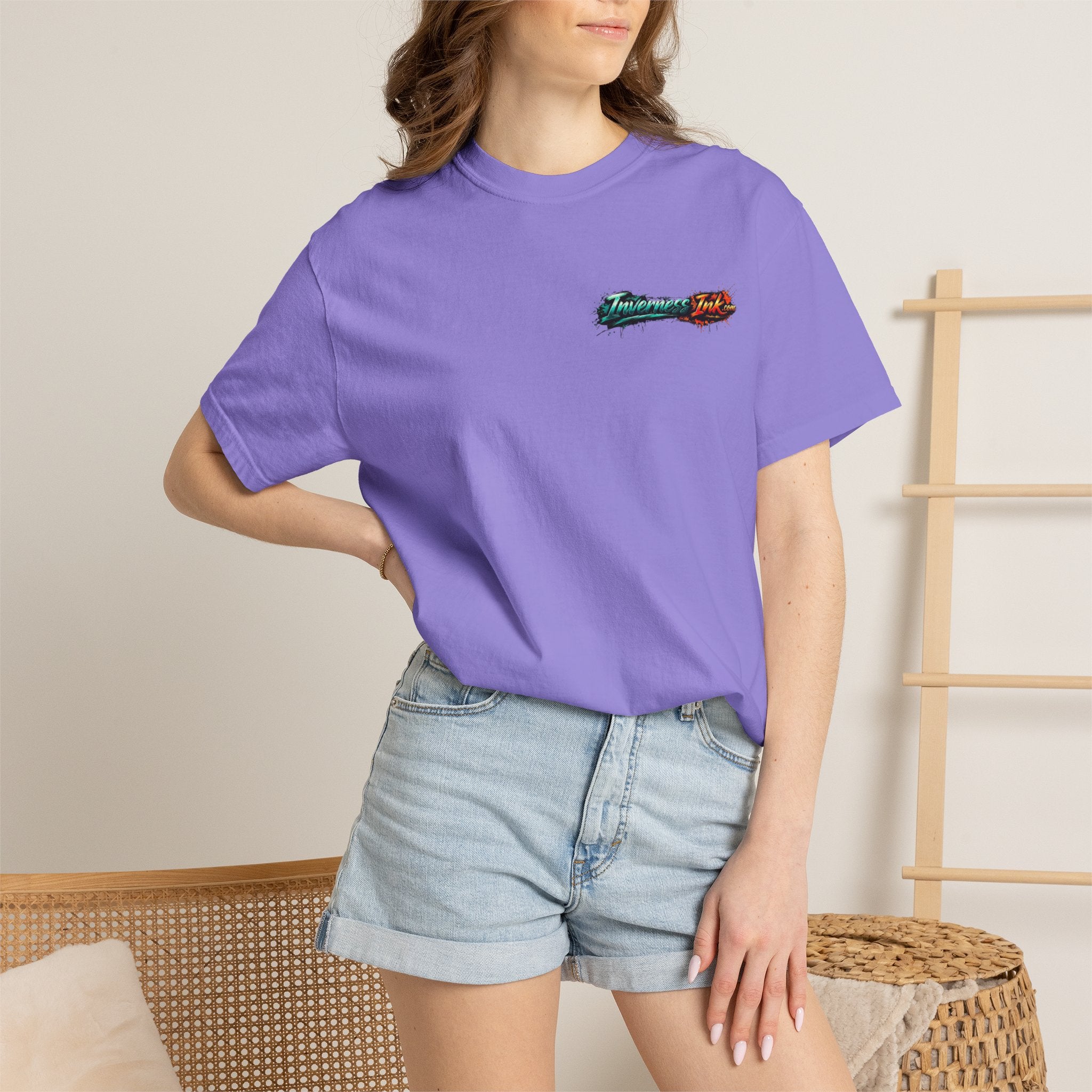 Electric Paint Betta T-Shirt — Neon Betta Splendens Art Tee