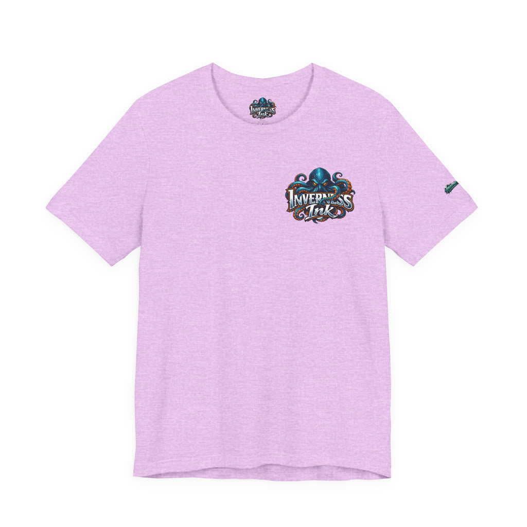 Betta Fish Graphic Tee — Vibrant Blue & Pink Aquatic Art T‑Shirt