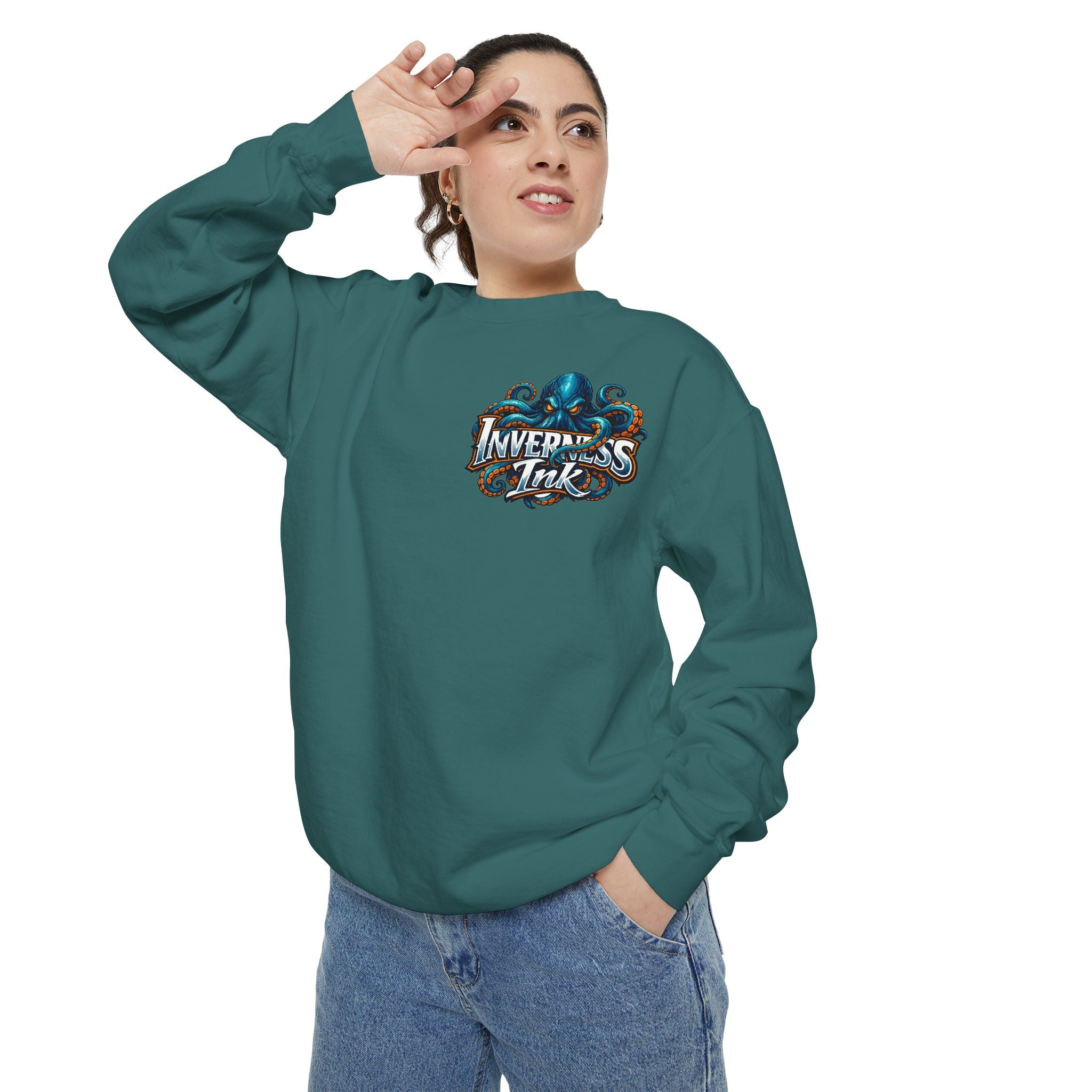 Betta Bliss Sweatshirt — Colorful Betta Fish Graphic Crewneck