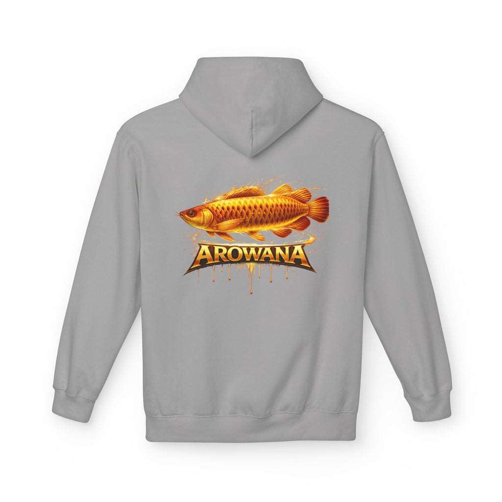 Arowana Fish Graphic Hoodie – Golden Arowana Design