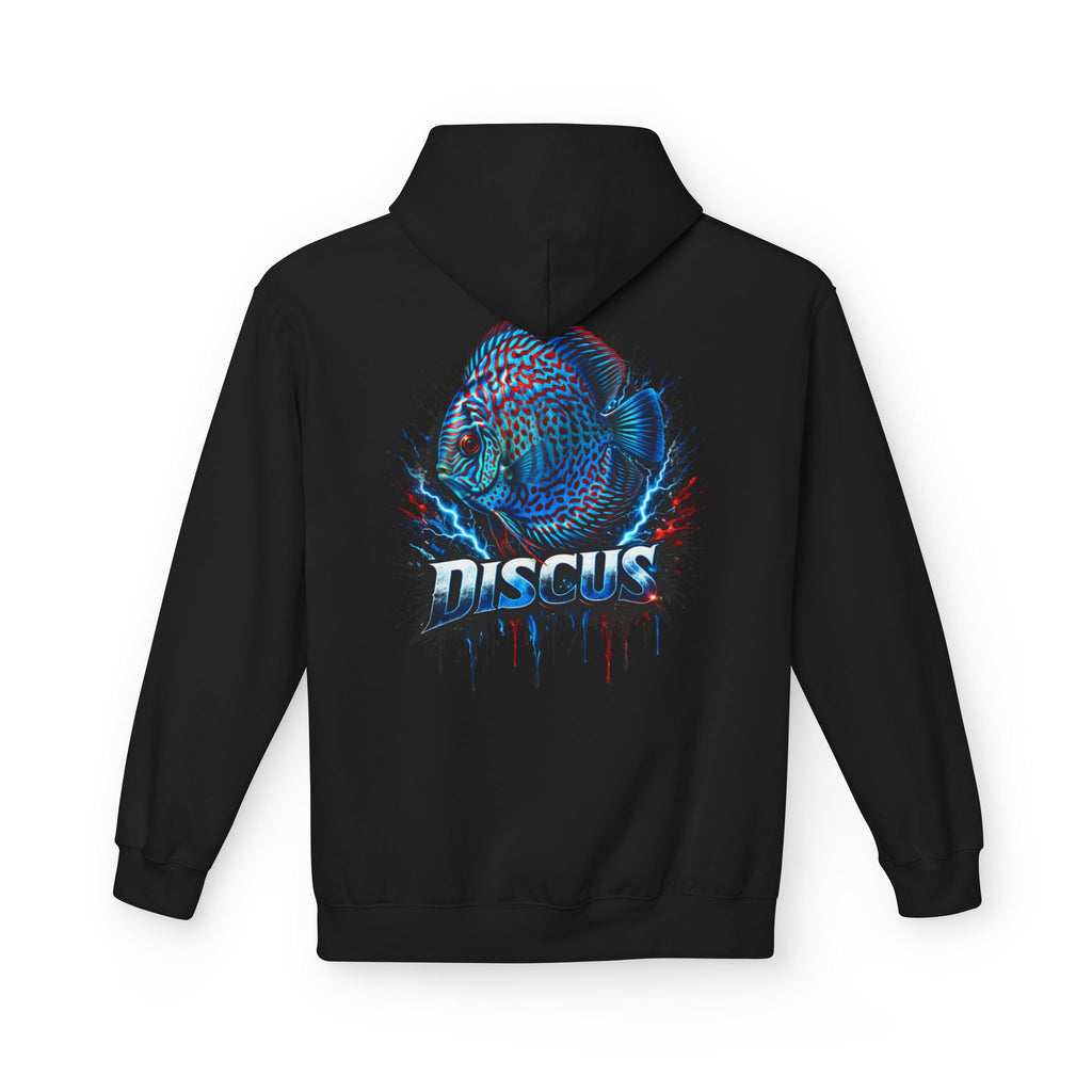 Discus Fish Hoodie — Vibrant Aquarium Graphic Pullover