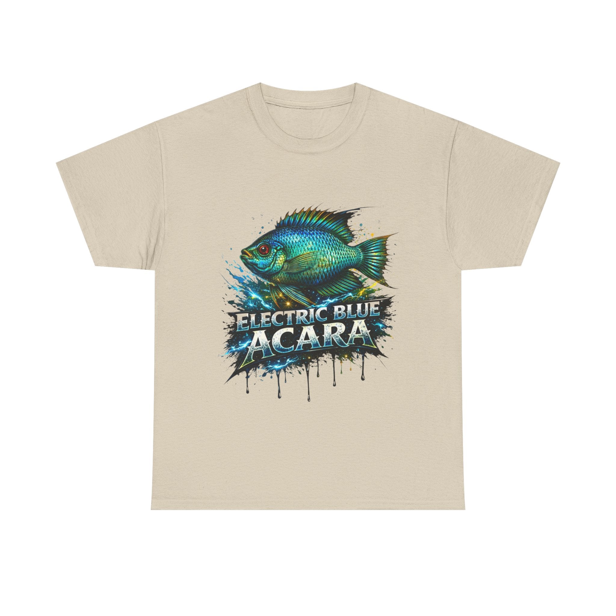 Electric Blue Acara – Premium Graphic Tee