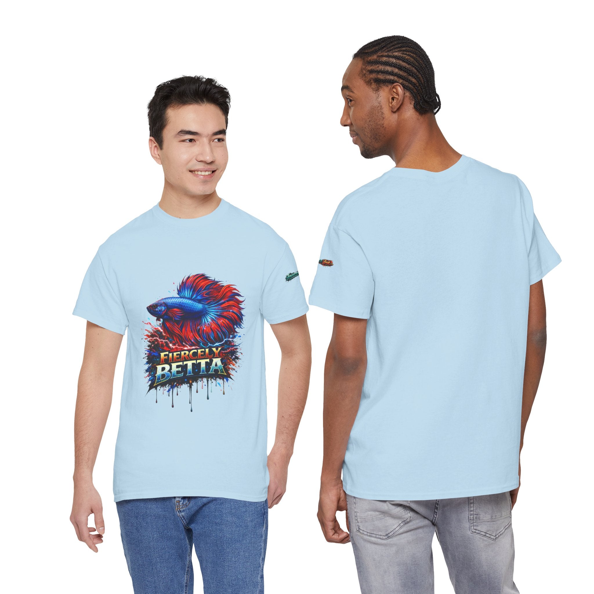Betta Fish T-Shirt — Fiercely Betta Colorful Aquarium Fish Tee