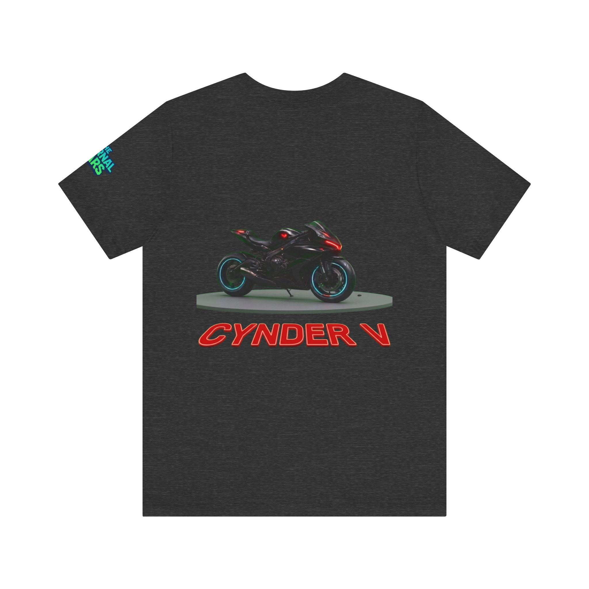 The Eternal Wars Motorcycle Tee — Cynder V Sportbike Graphic Shirt